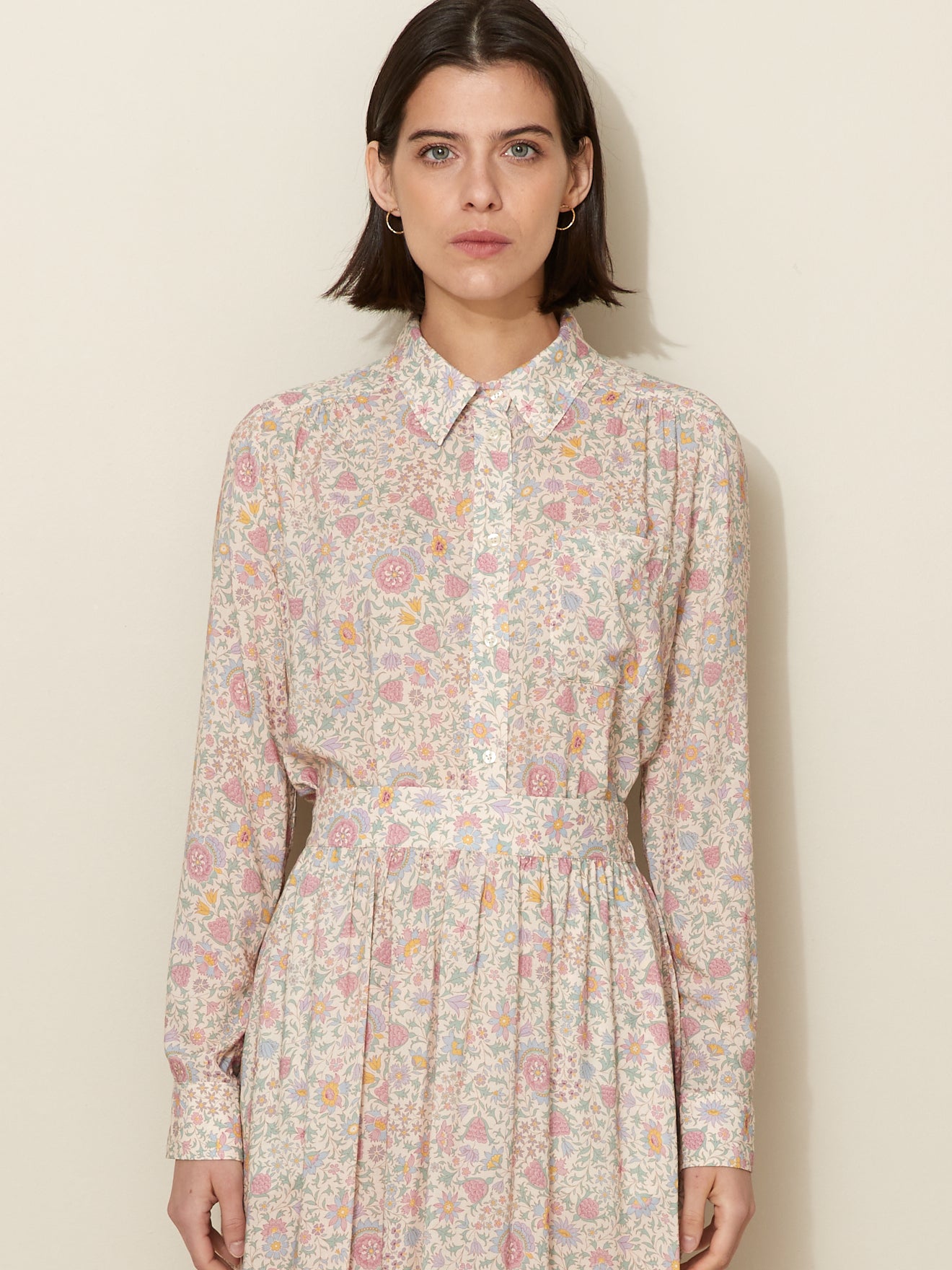 Chemise femme - Tissu Liberty