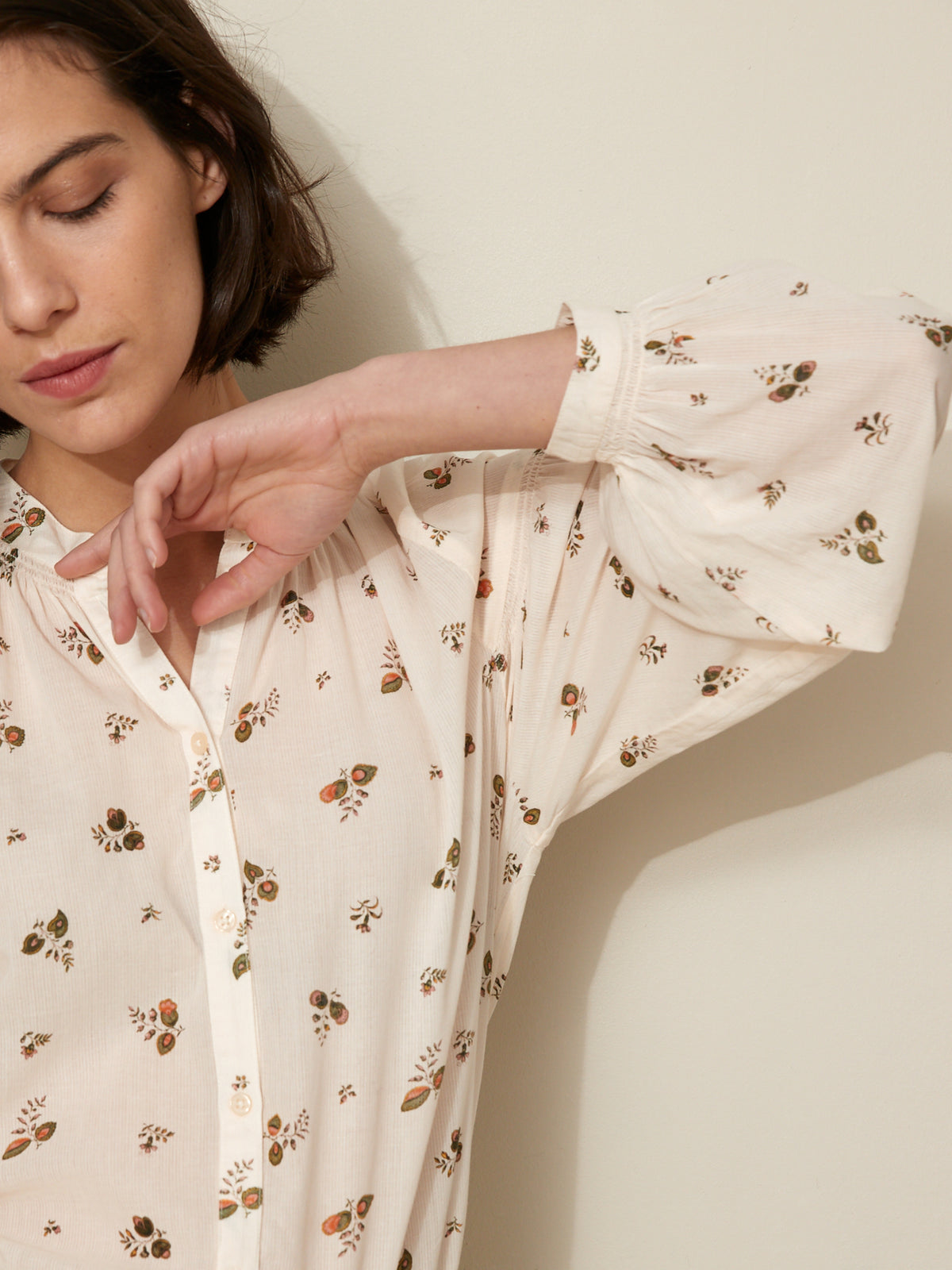 Blouse femme - Cyrillus X Musée de la Toile de Jouy