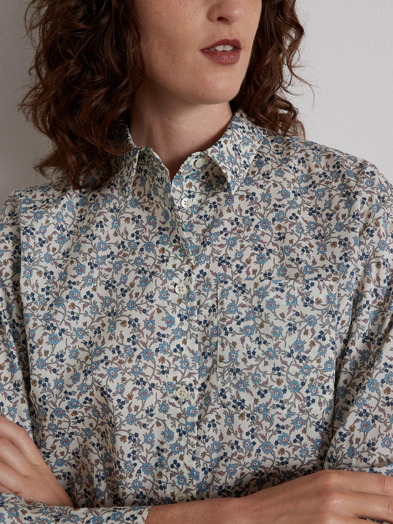 Dameshemd in Liberty-stof - Limited Collection
