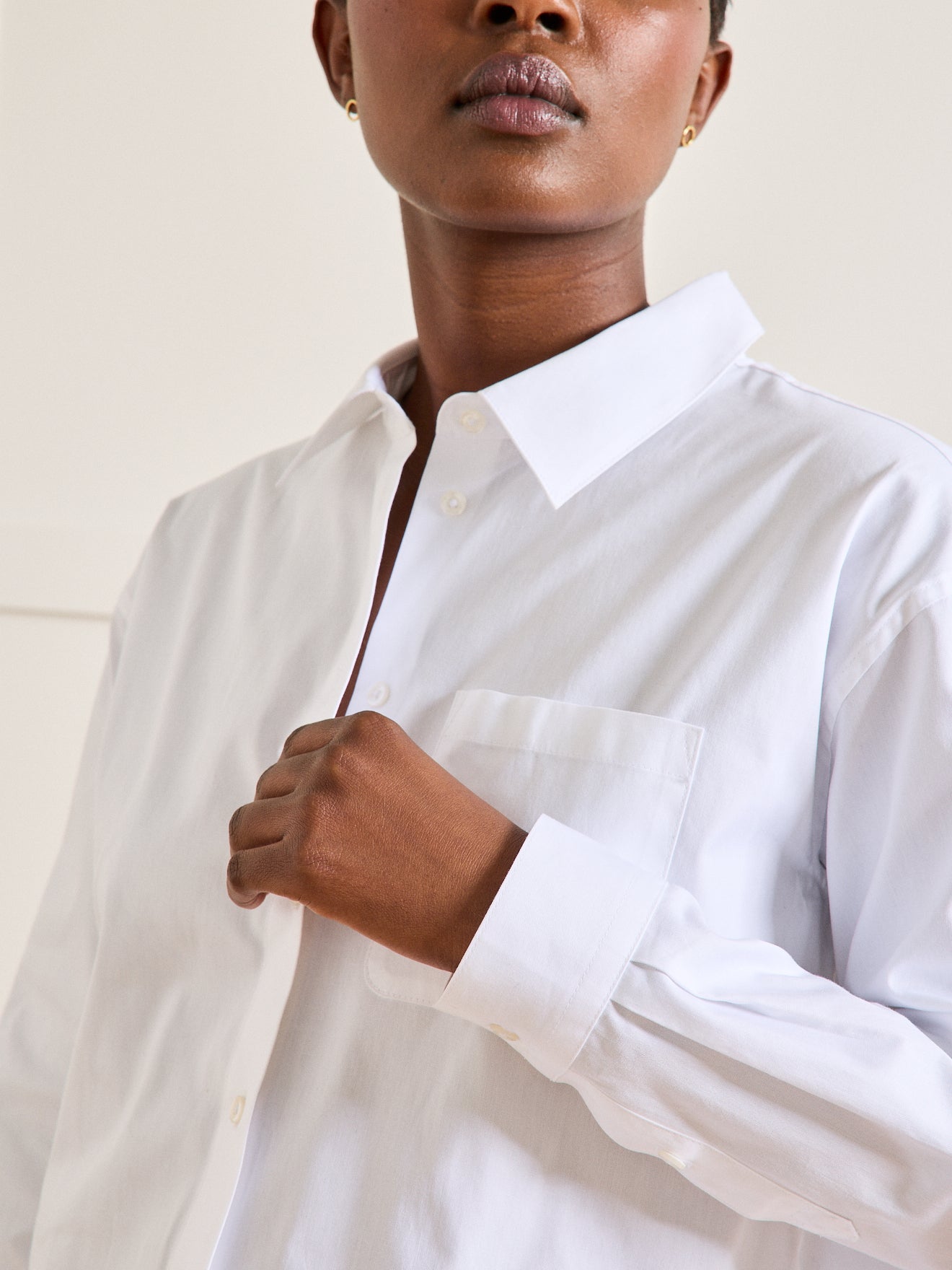 Chemise unie oxford femme - coton biologique