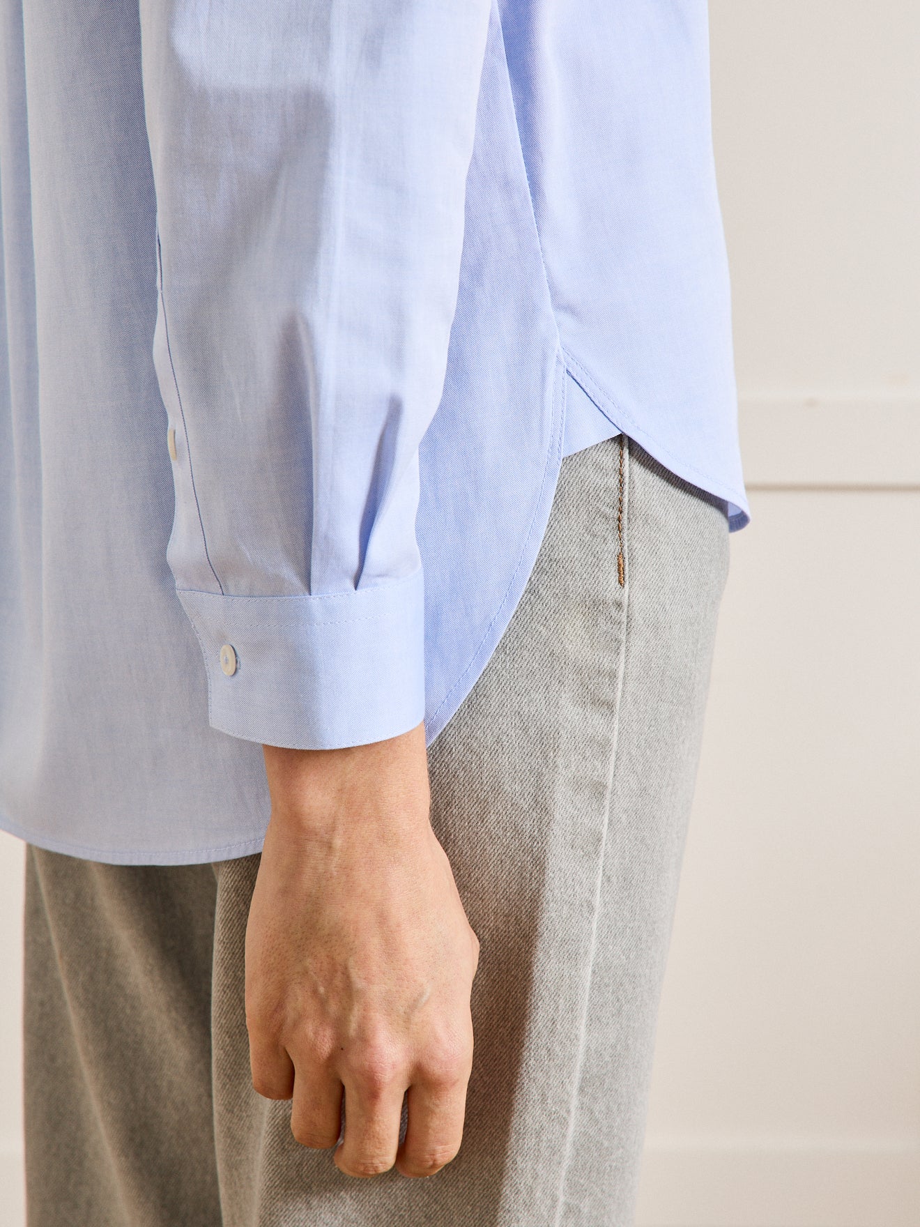 Chemise unie oxford femme - coton biologique