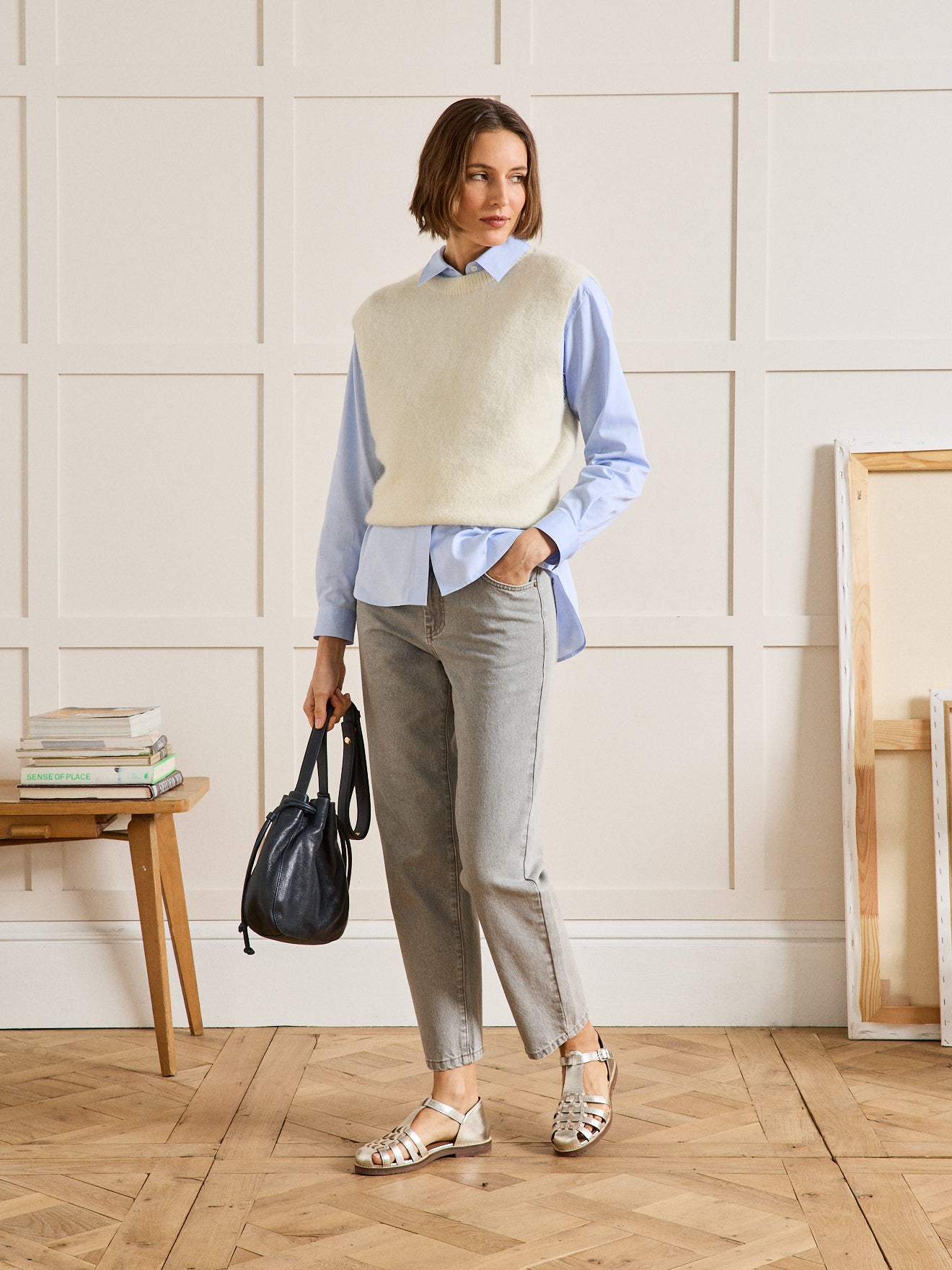 Chemise unie oxford femme - coton biologique
