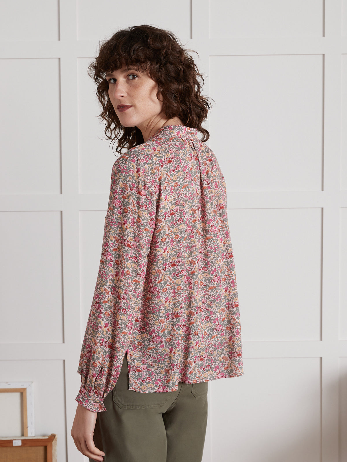 Damesbloes in Liberty-stof - Limited Collection