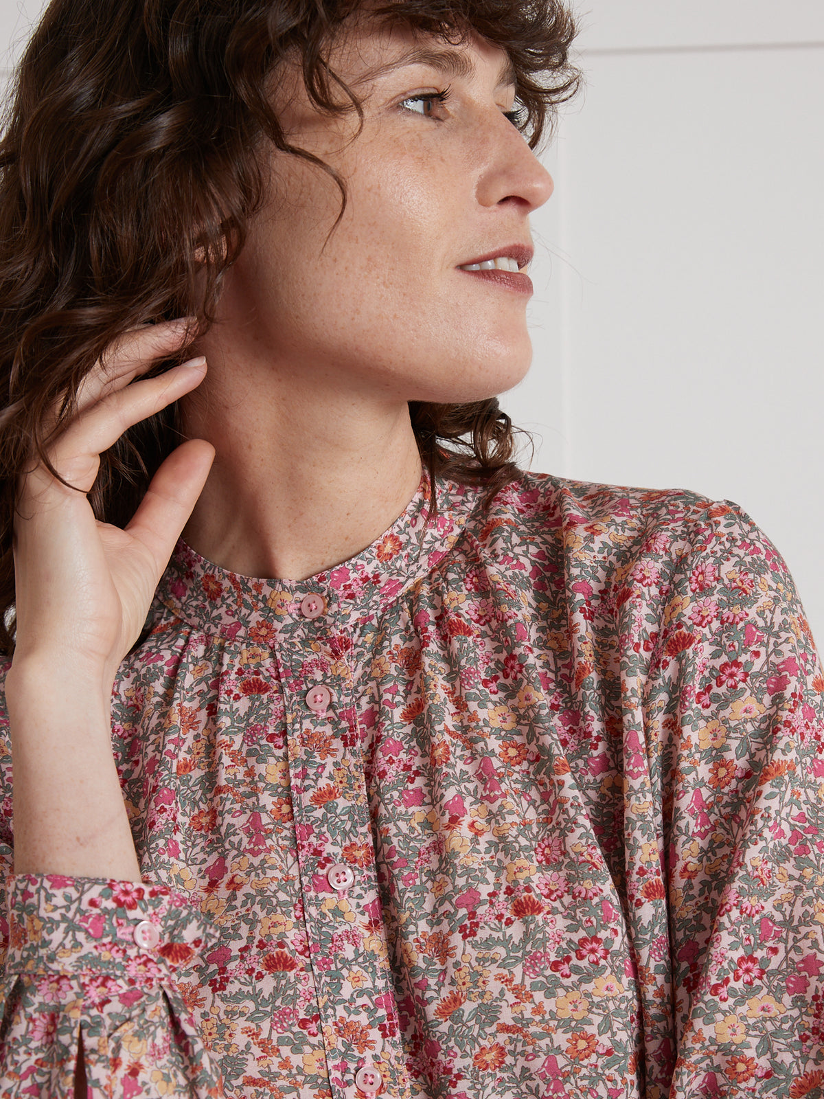 Damesbloes in Liberty-stof - Limited Collection