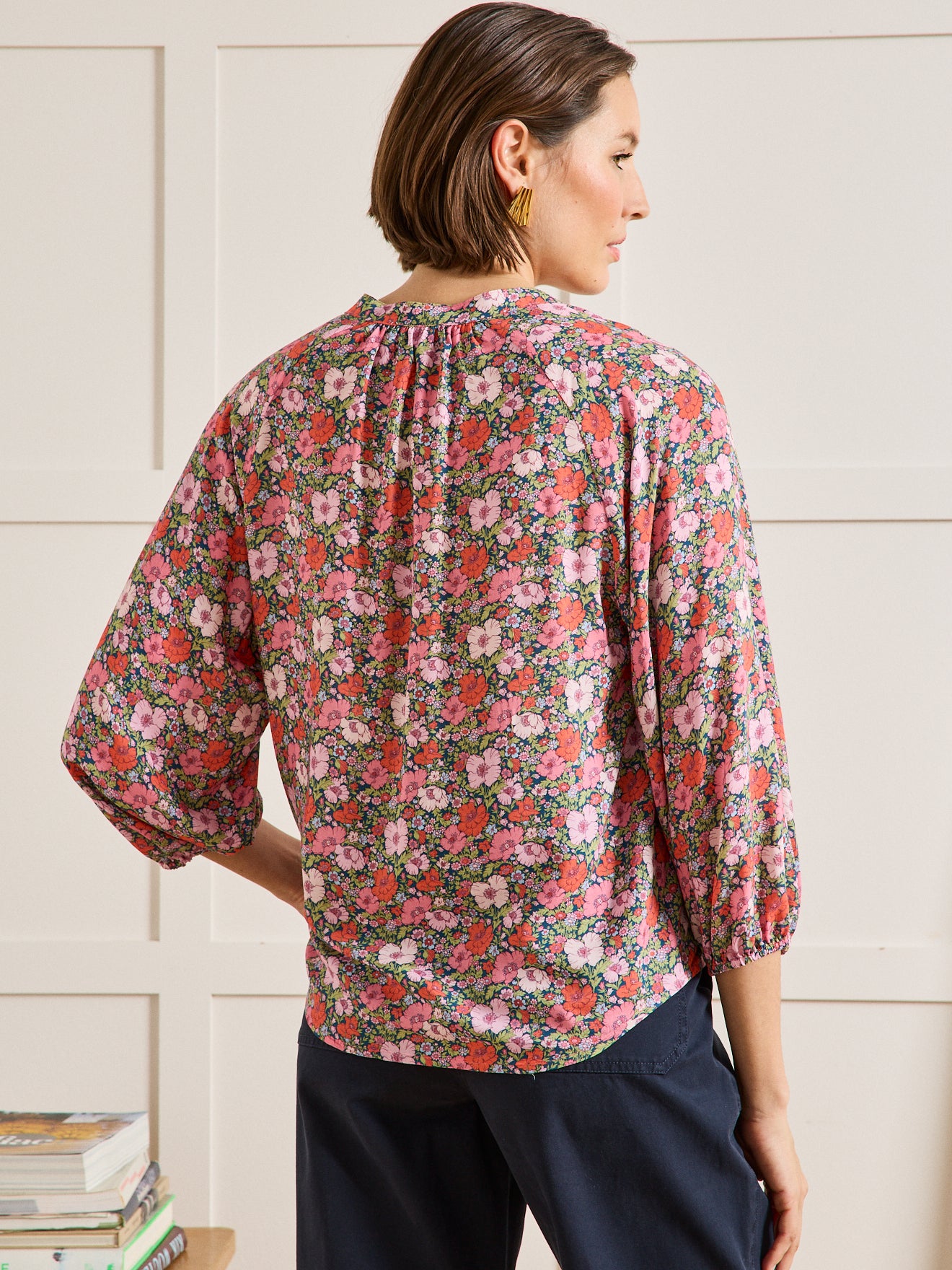 Blouse femme tissu Liberty Meadow Song Limited Collection