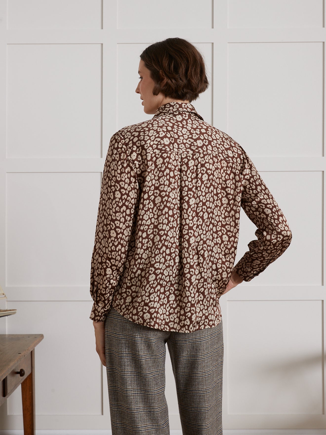 Dameshemd met Fauve-print