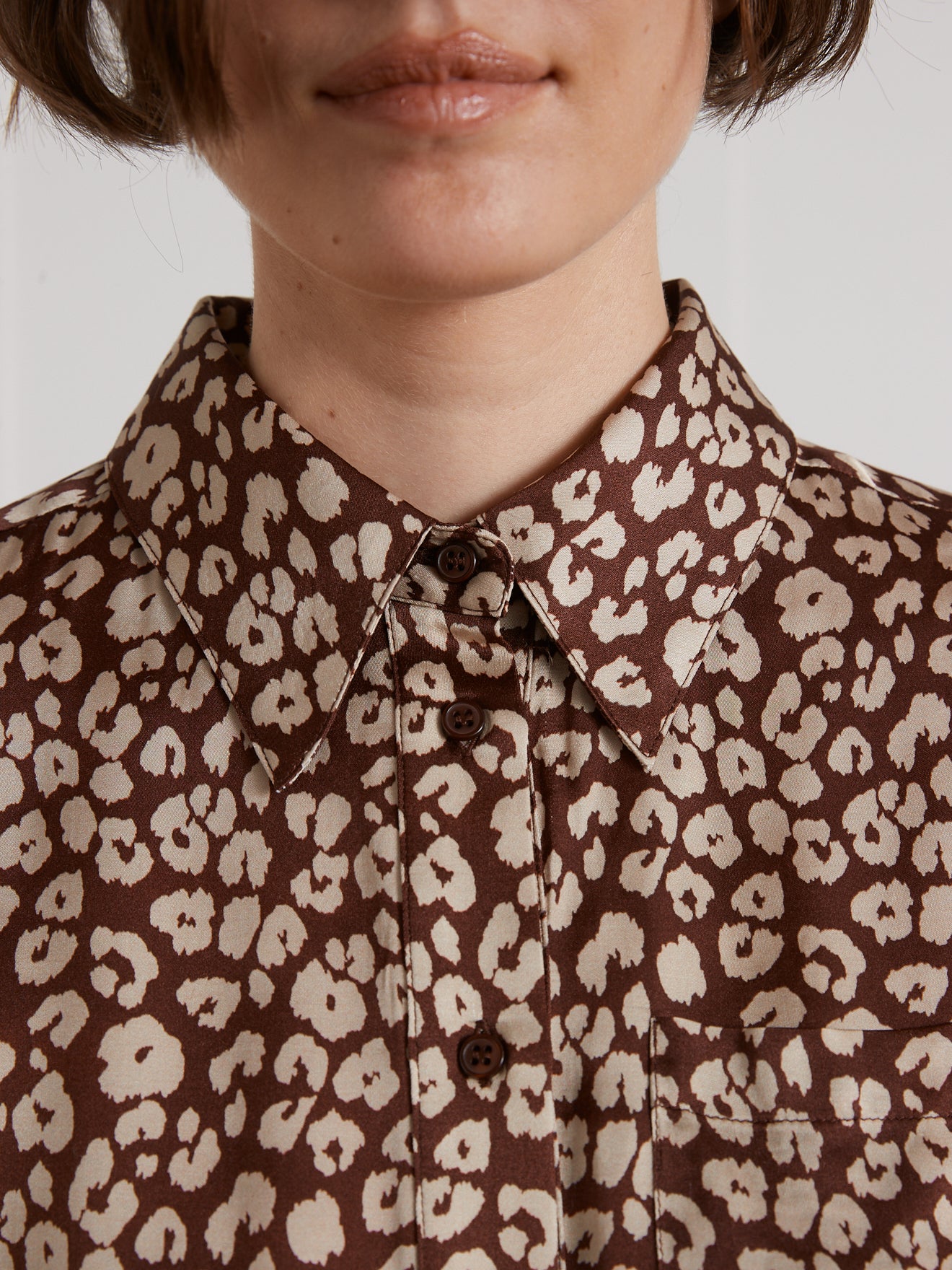 Dameshemd met Fauve-print