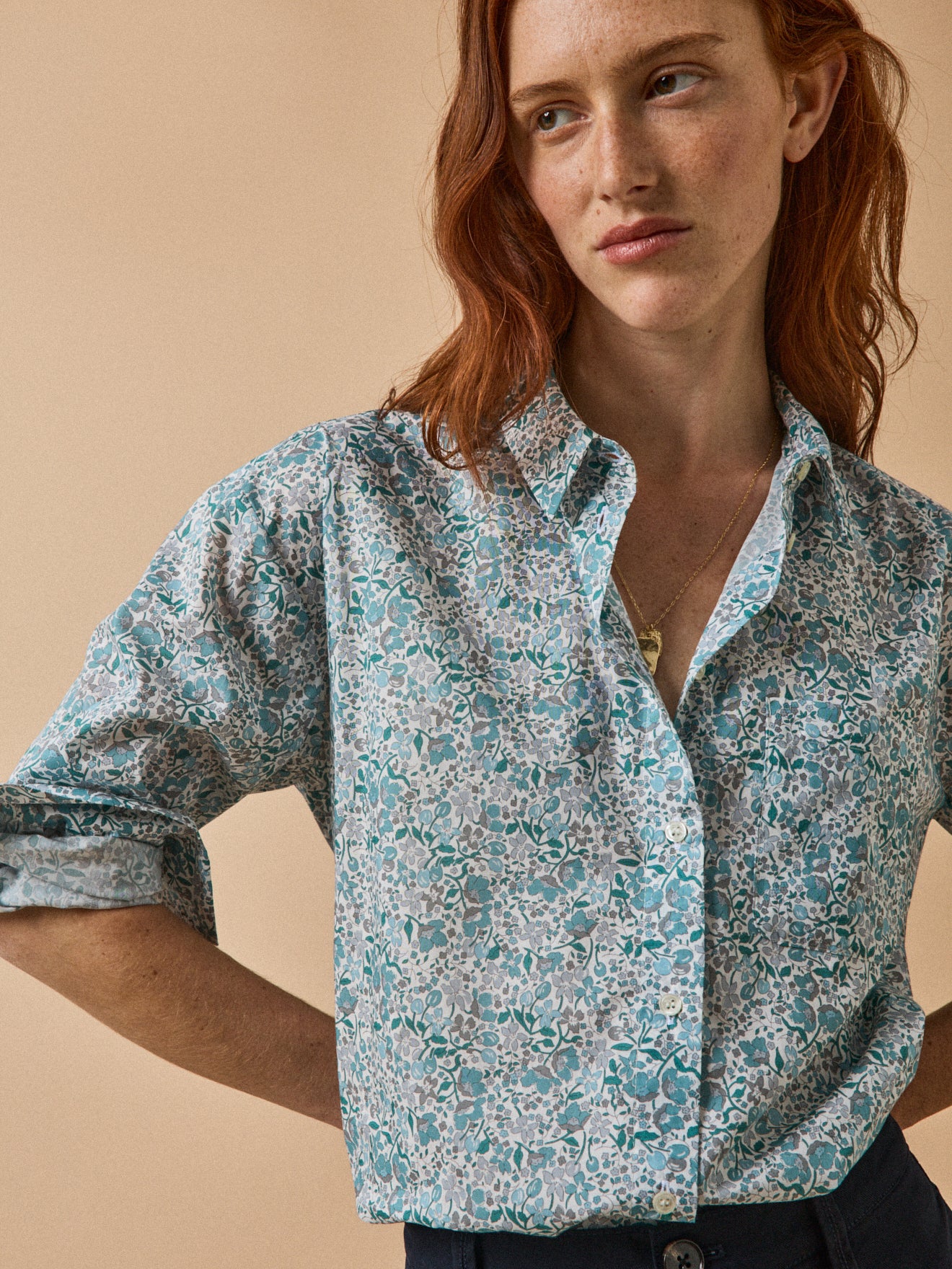 Chemise femme tissu Liberty - Limited Collection