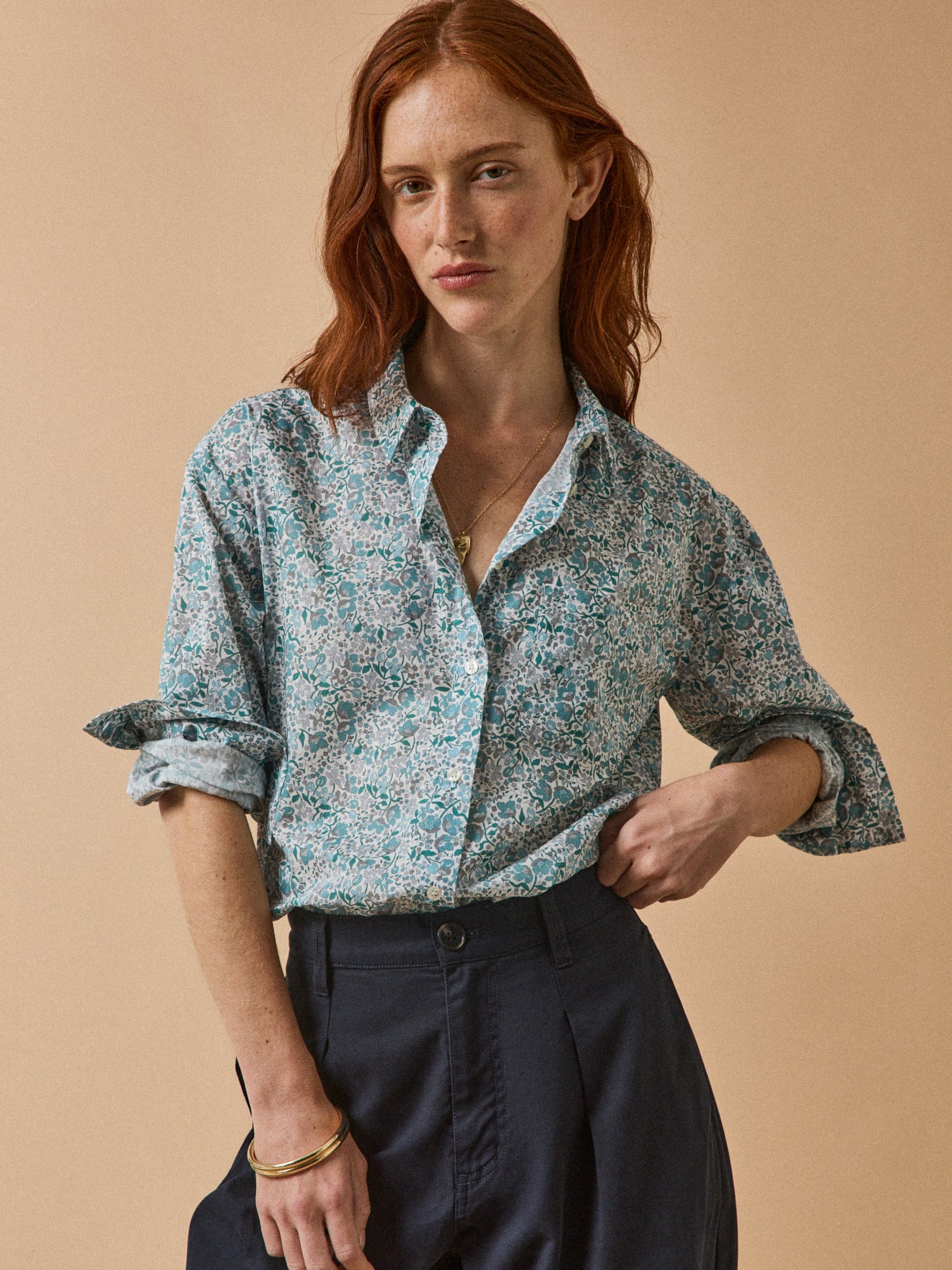 Damesbloes in Liberty-stof - Limited Collection