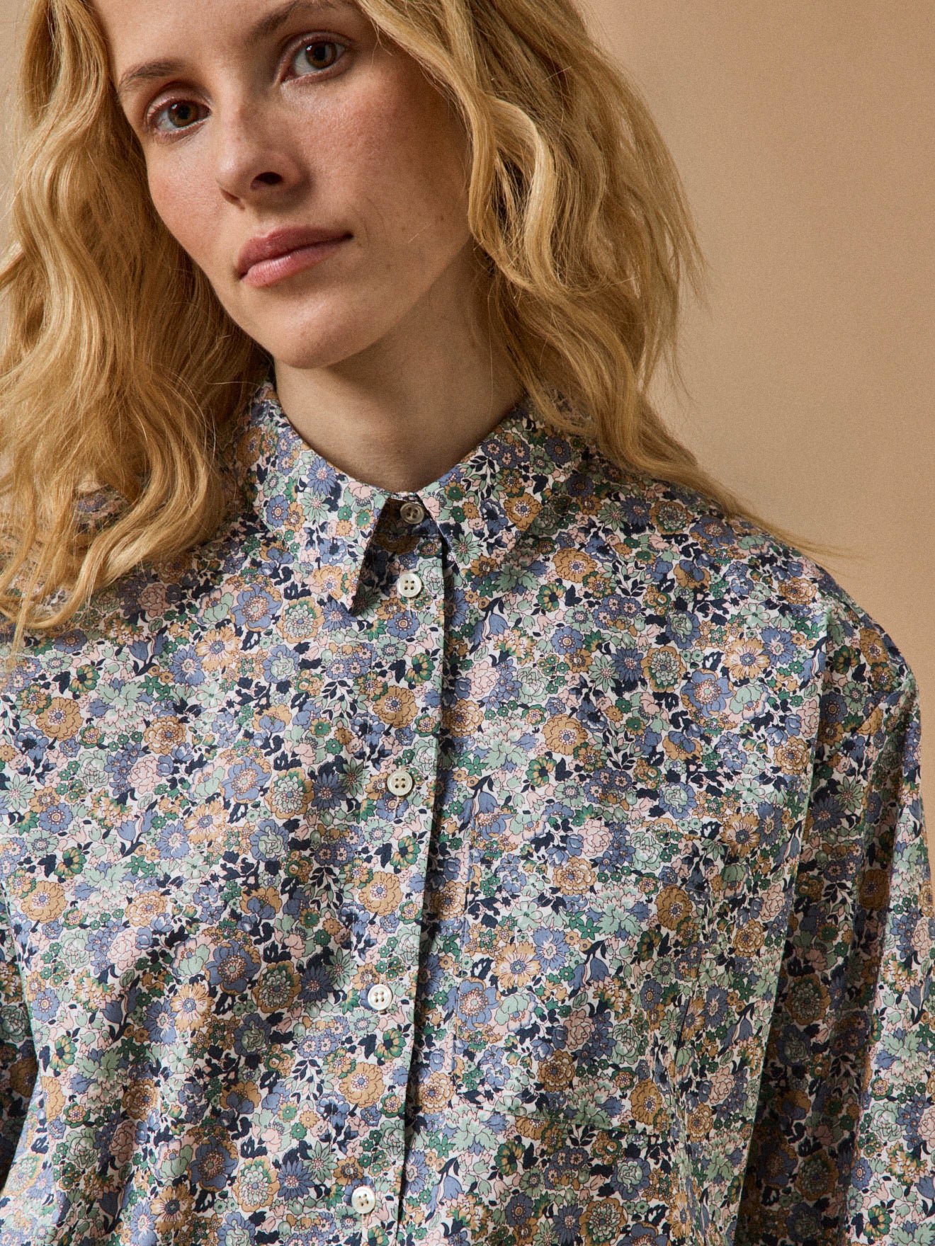 Chemise femme tissu Liberty - Limited Collection