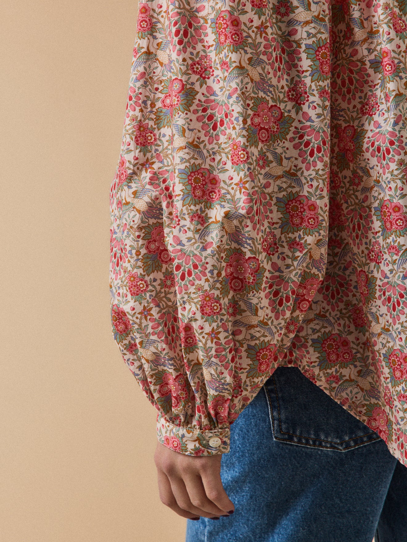 Damesbloes in Liberty-stof - Limited Collection