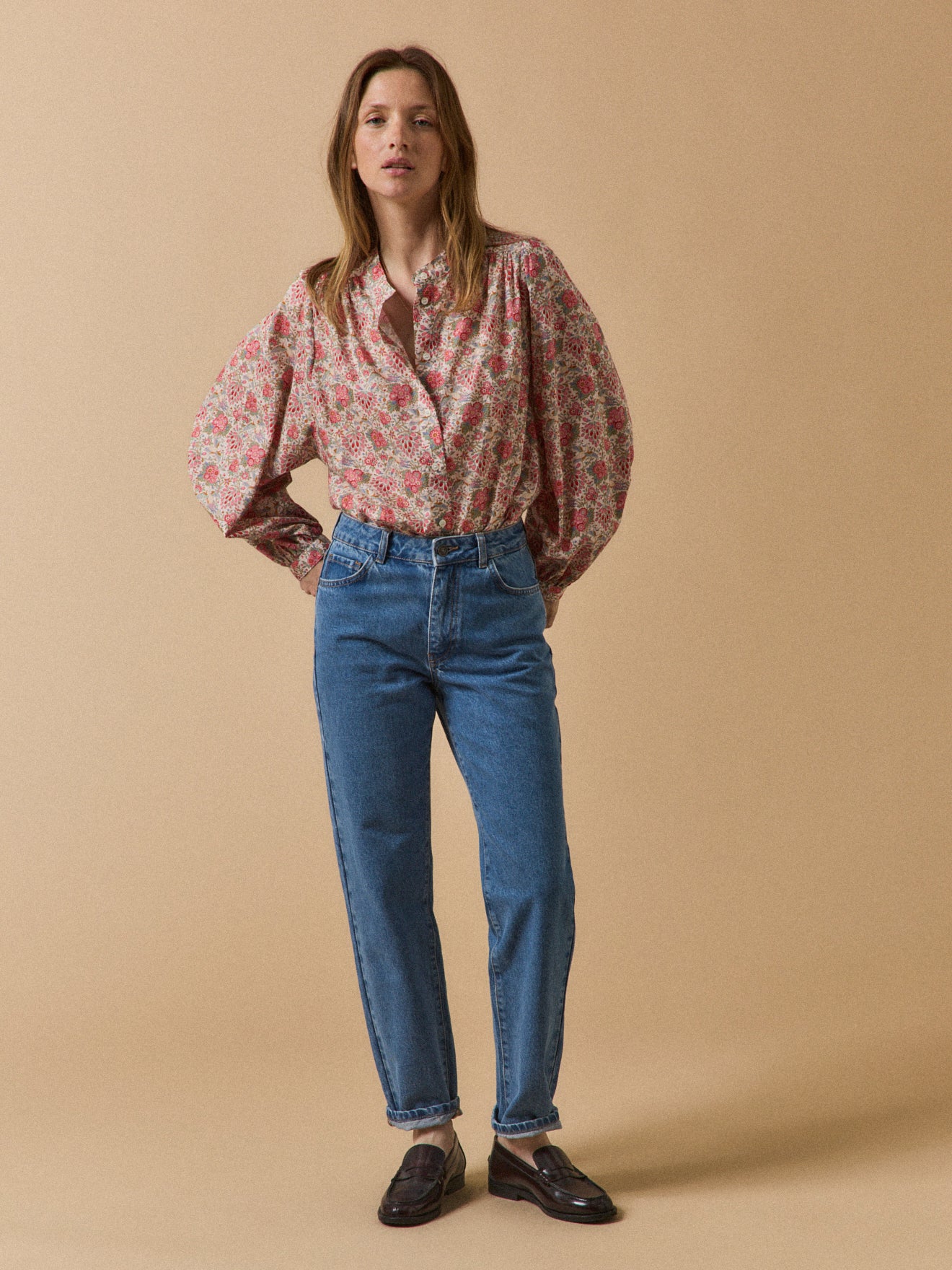 Damesbloes in Liberty-stof - Limited Collection