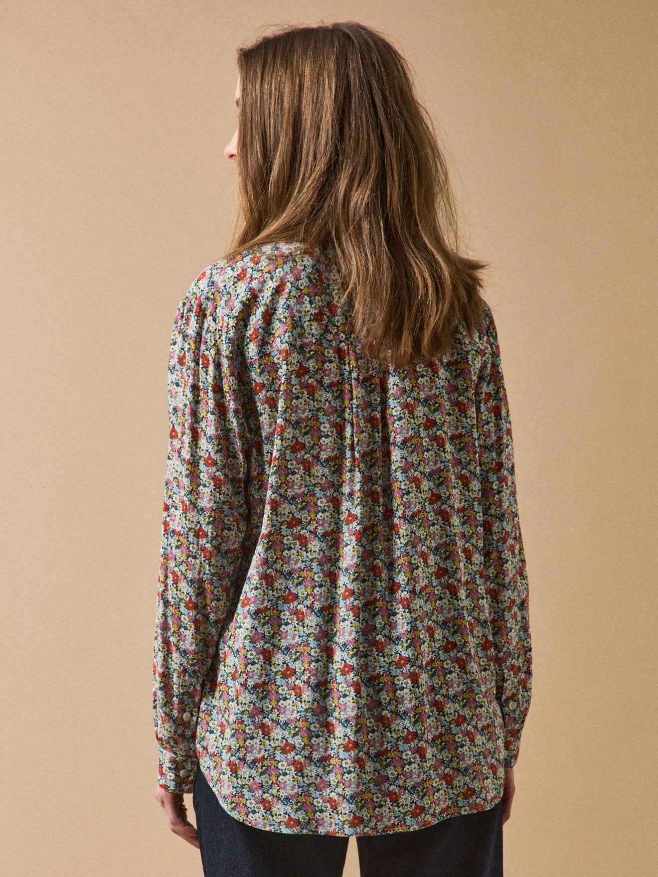 Damesbloes in Liberty-stof "Libby" - Limited Collection