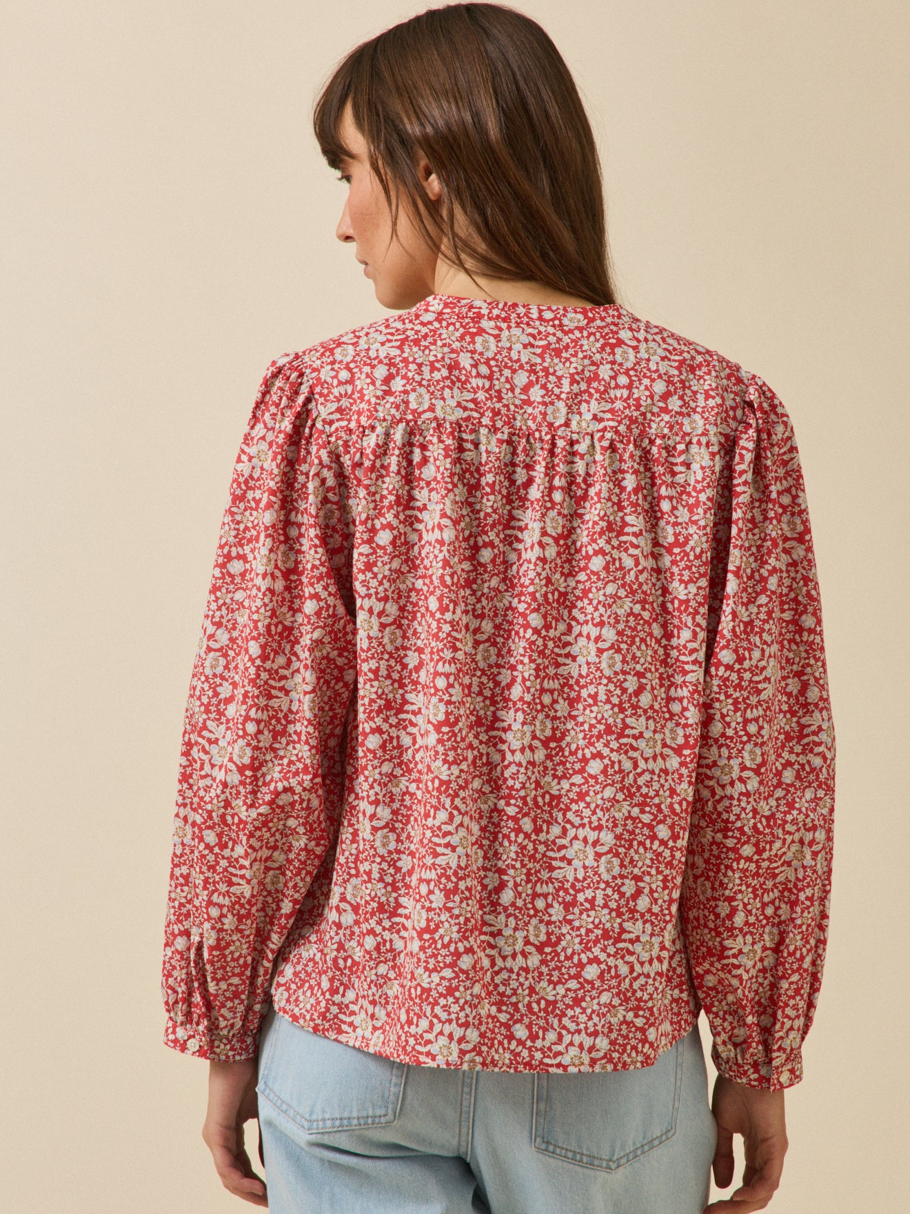 Damesbloes in Liberty-stof - Limited Collection