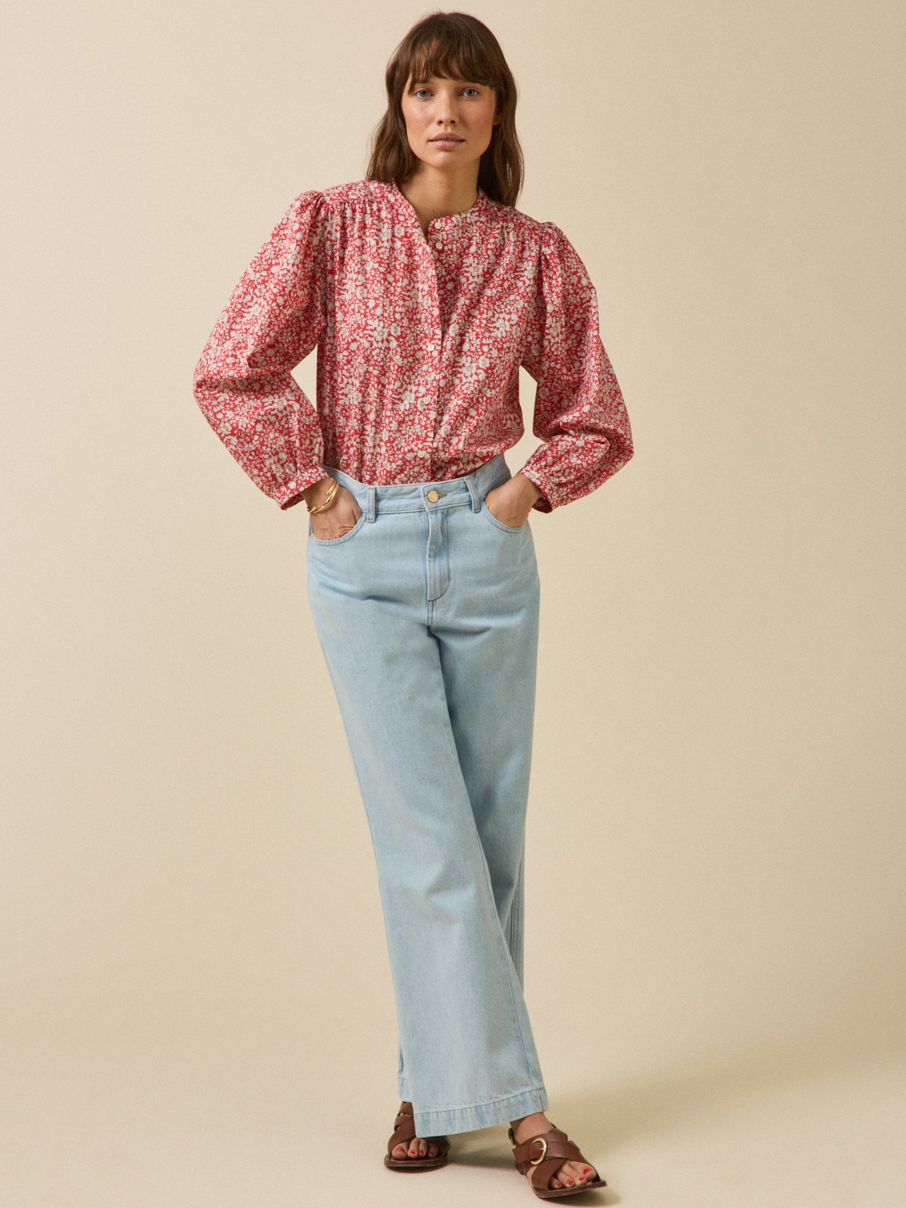 Damesbloes in Liberty-stof - Limited Collection