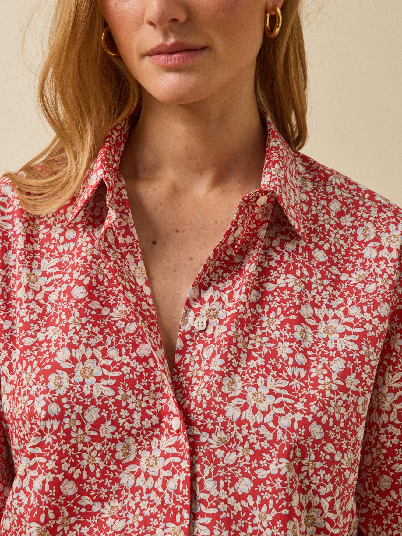 Chemise en tissu Liberty - Coupe Gaby