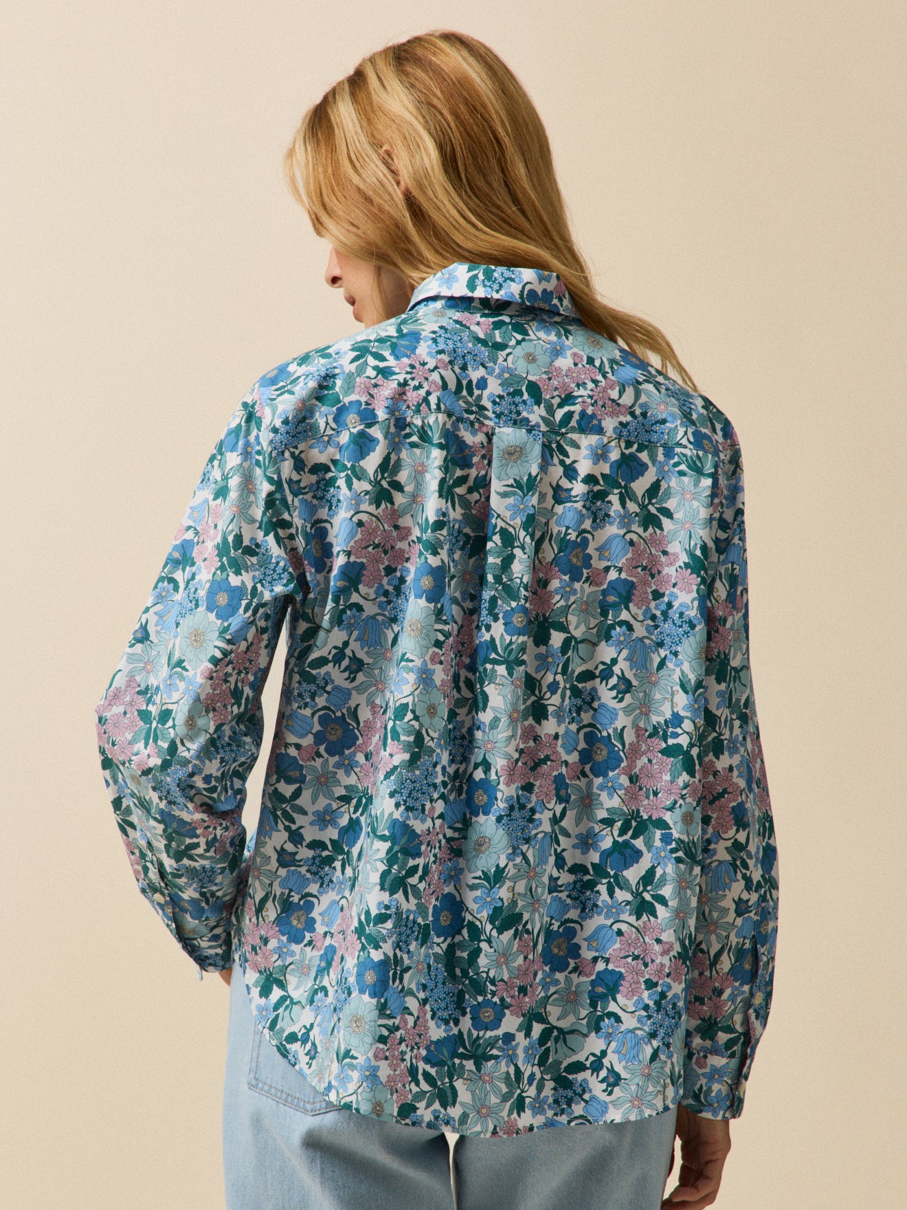 Damesbloes in Liberty-stof - Limited Collection