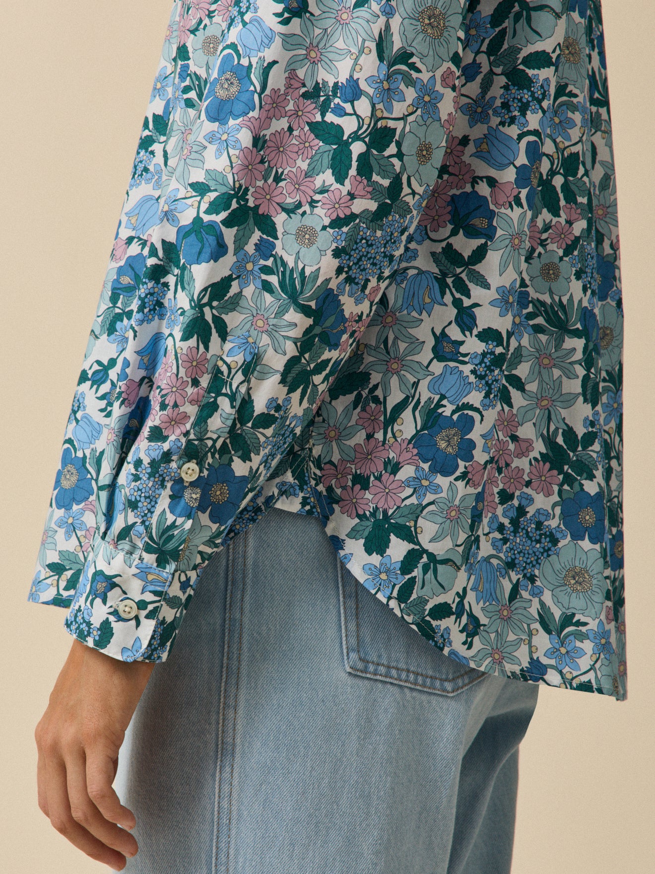 Damesbloes in Liberty-stof - Limited Collection