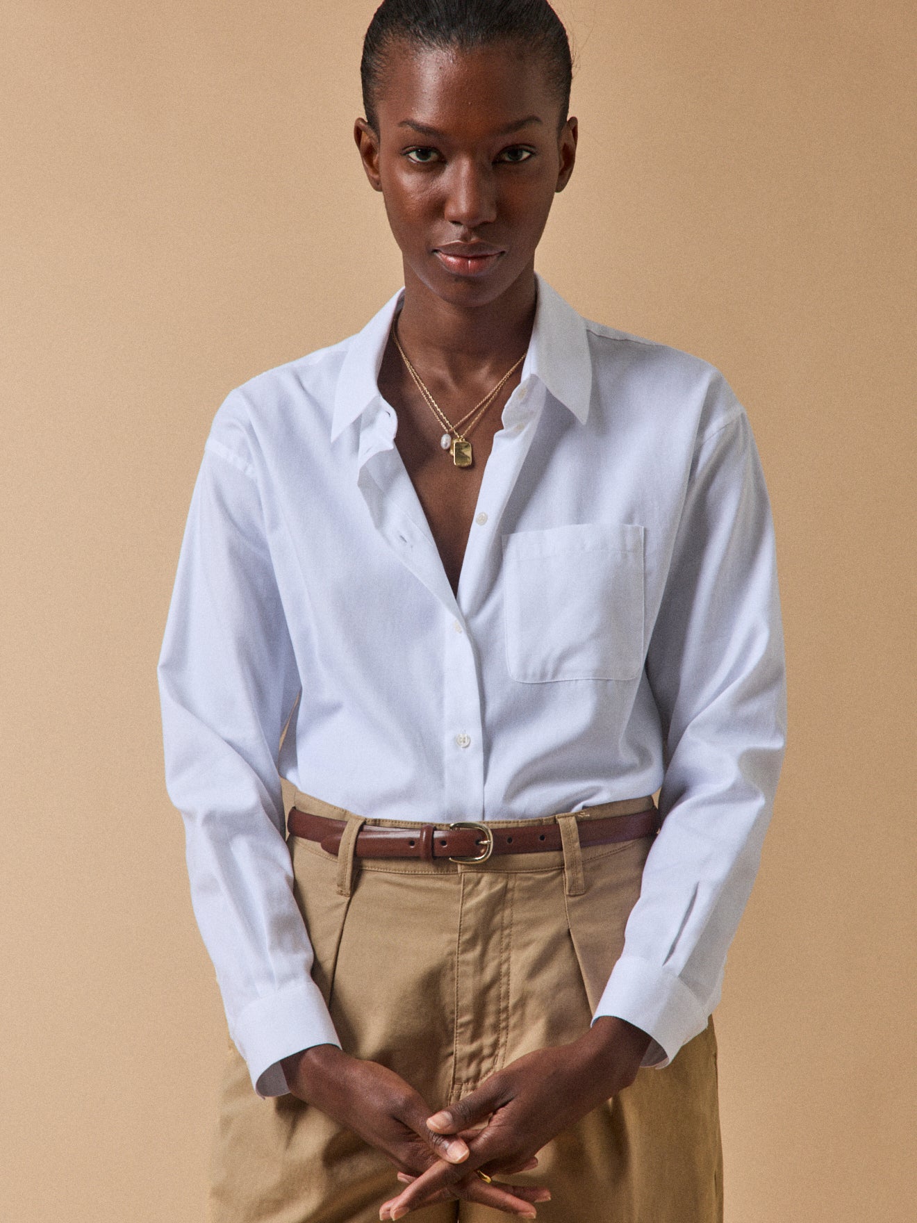 Chemise Oxford femme coton biologique