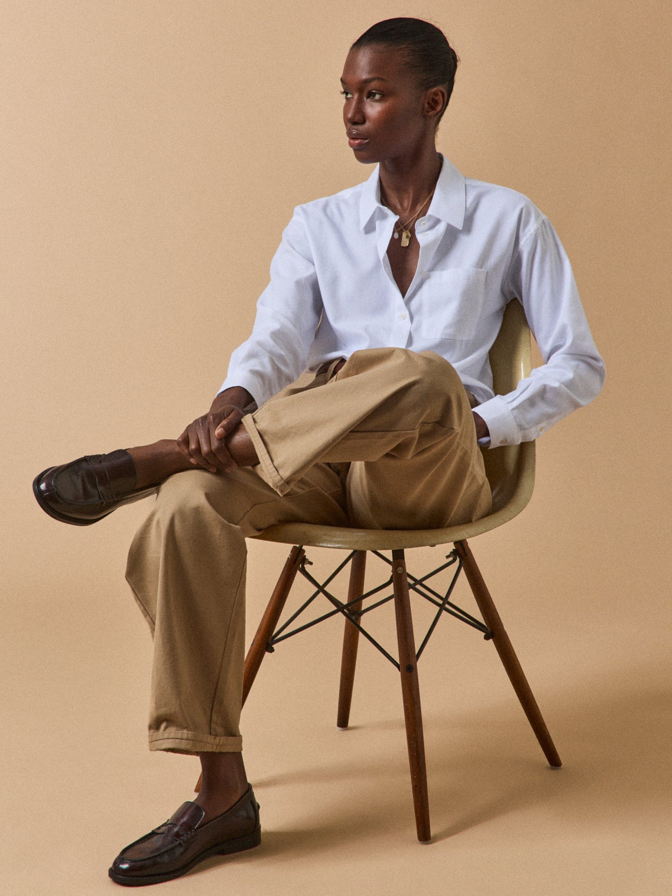 Chemise Oxford femme coton biologique