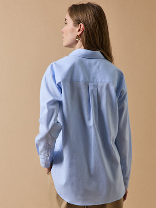Chemise Oxford femme coton biologique