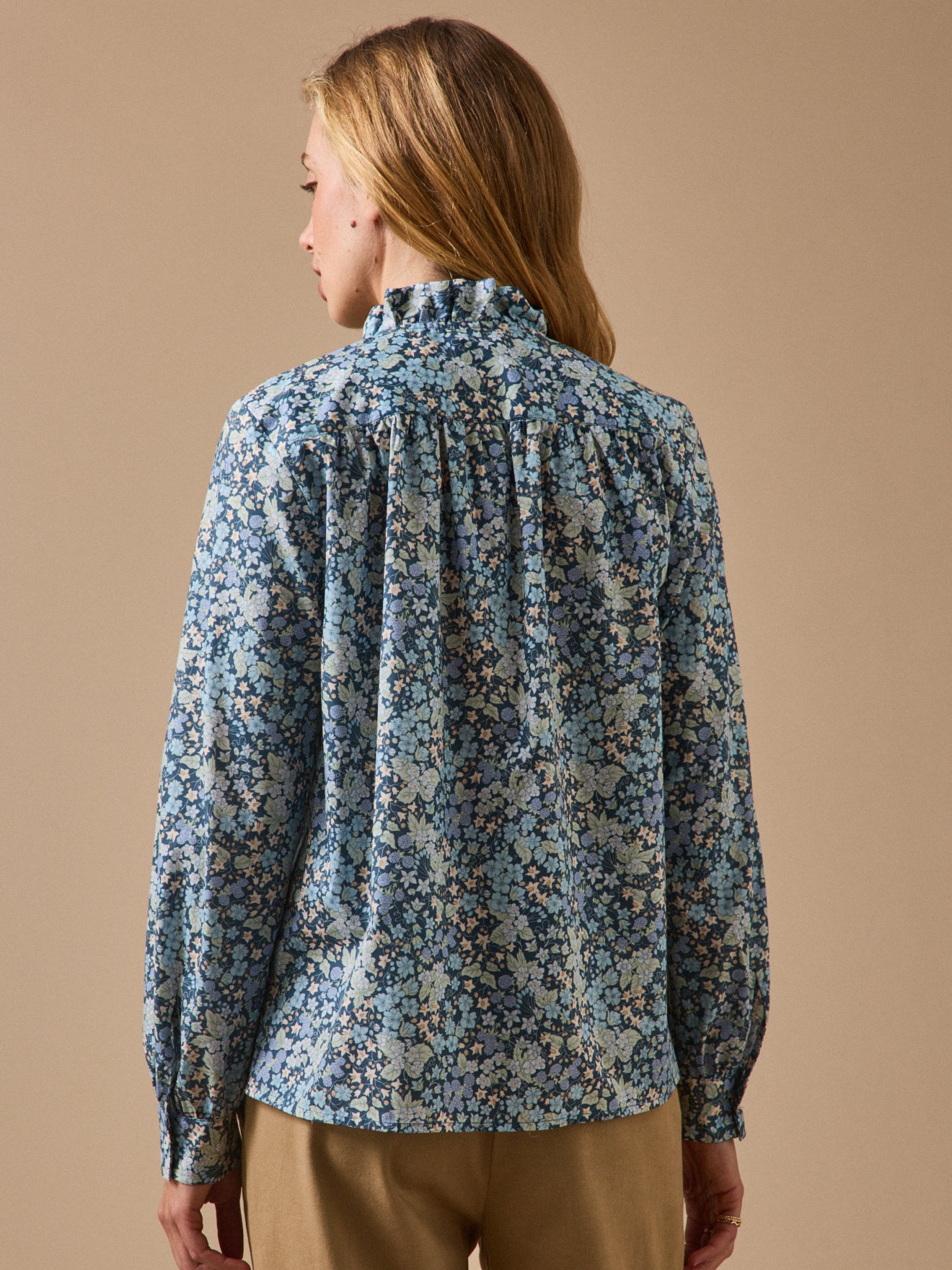 Blouse femme tissu Liberty - Coupe Noémie