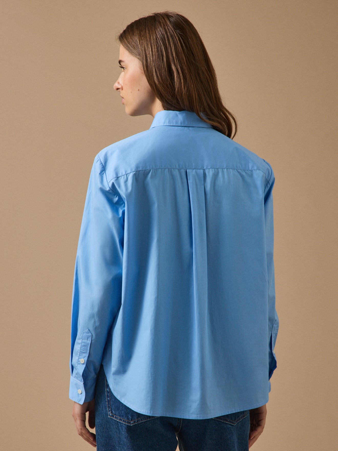 Hemd in popeline - model Gaby