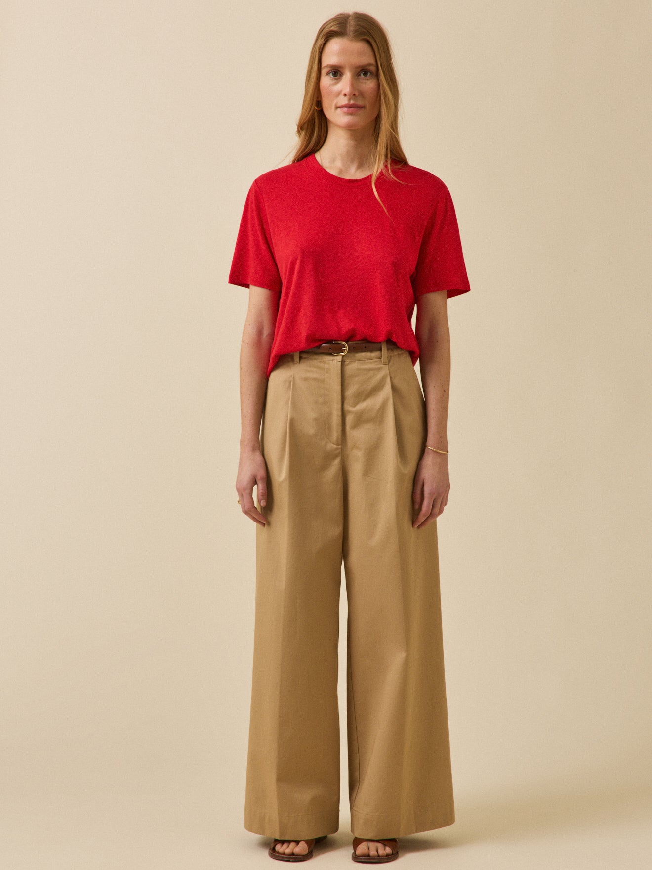 Damesshirt in linnen en viscose