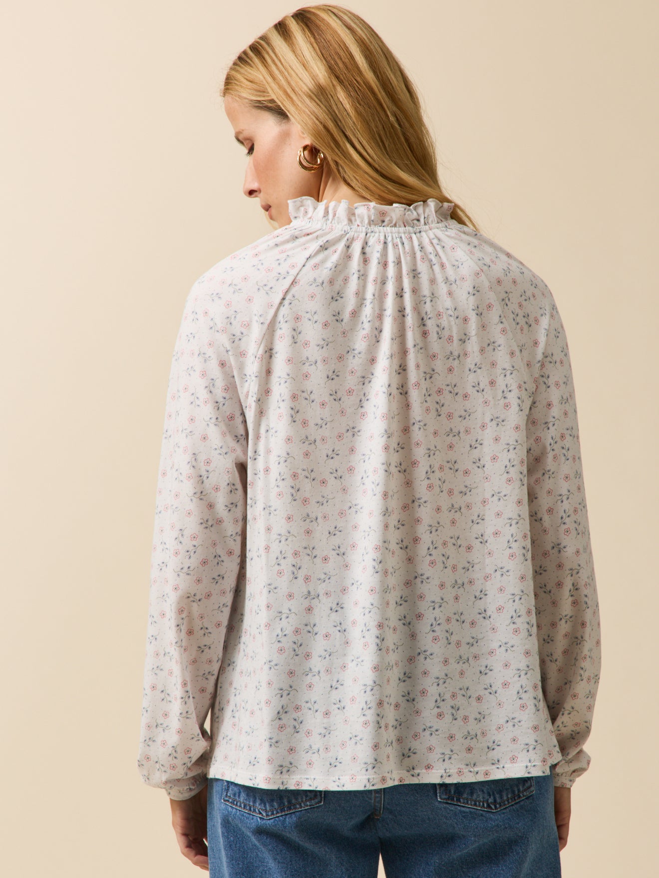 Damesshirt met Lily-print