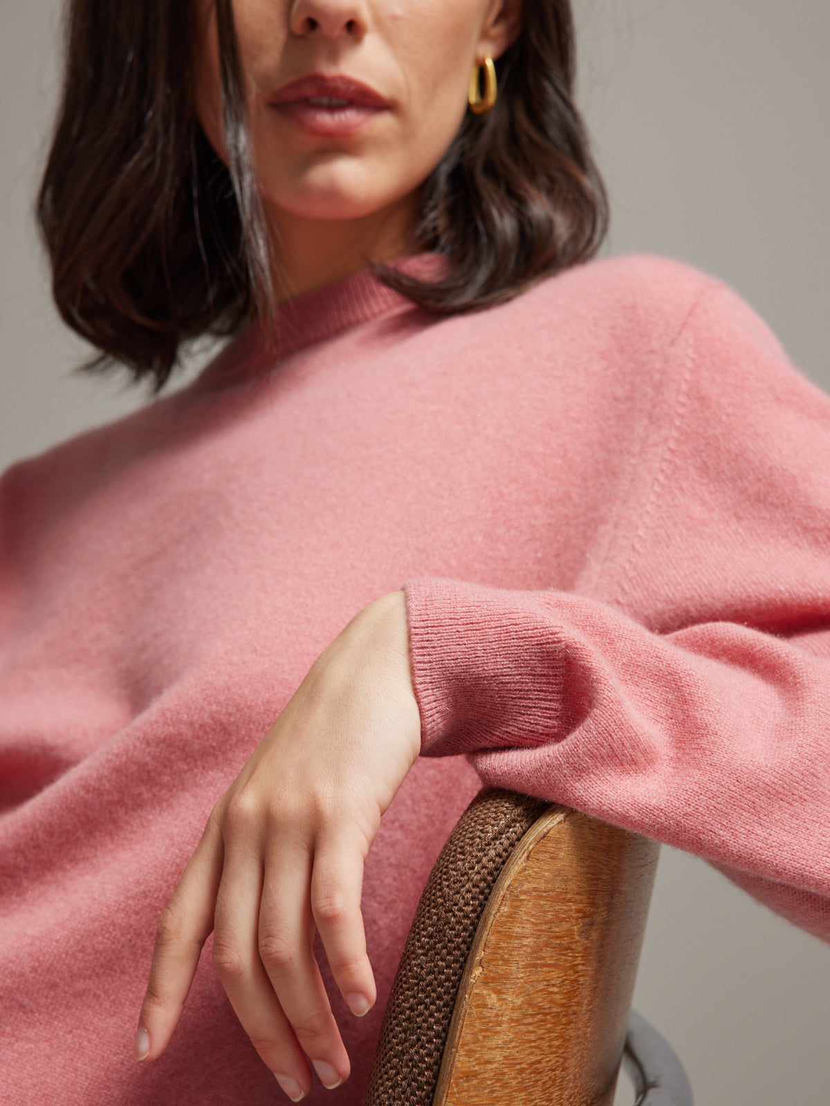 Pull col rond femme - Collection Cachemire