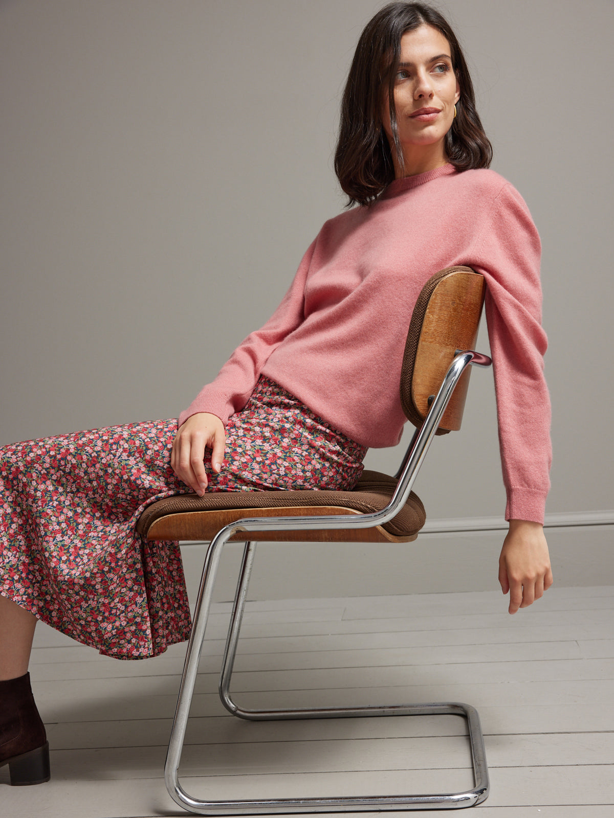 Pull col rond femme - Collection Cachemire