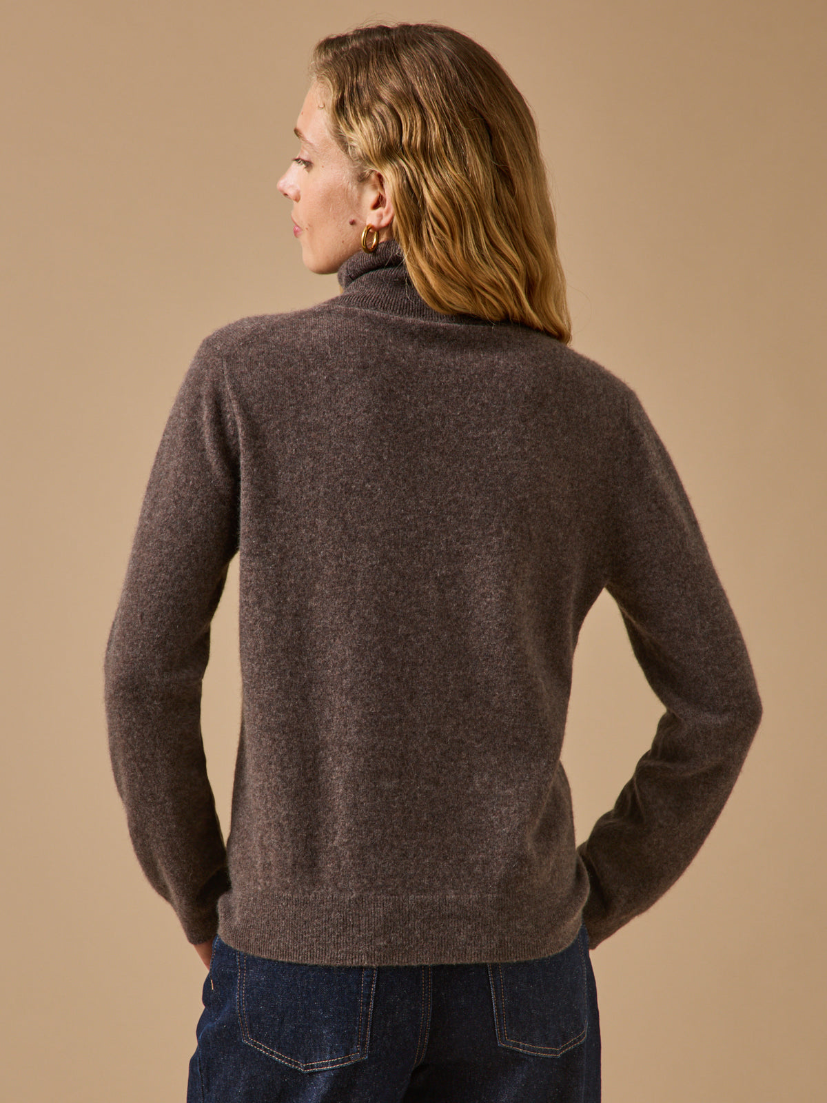Pull col roulé femme - Collection Cachemire