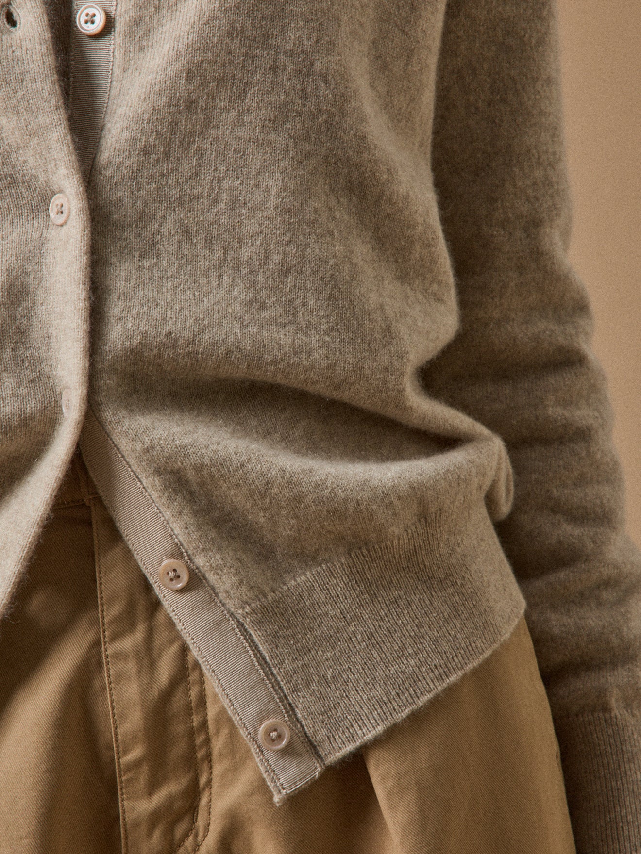 Gilet boutonné femme - Collection Cachemire