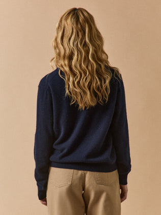 Pull col V femme - Collection Cachemire