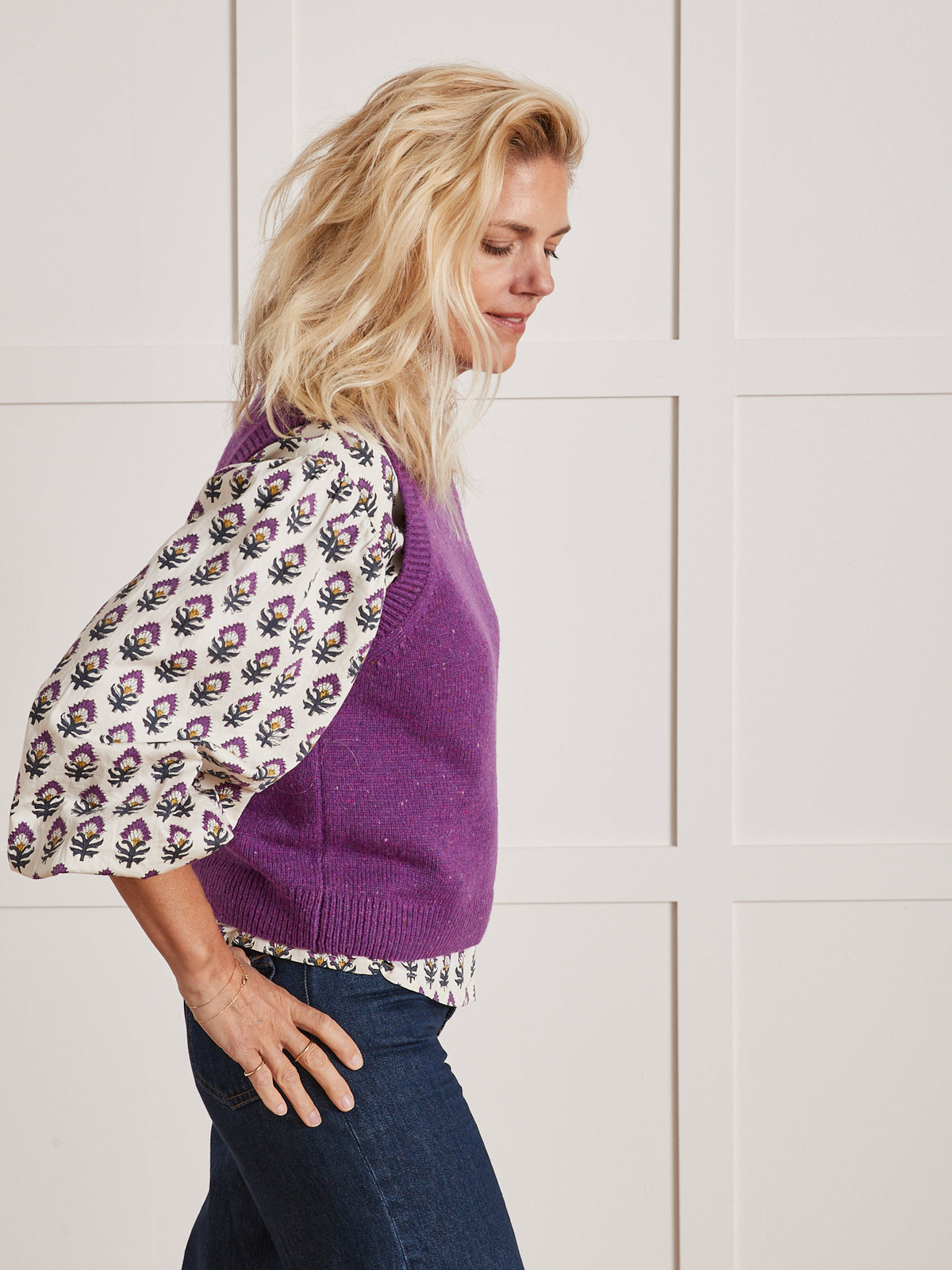 Pull sans manches Femme Sarah - Cyrillus X Apaches Collections