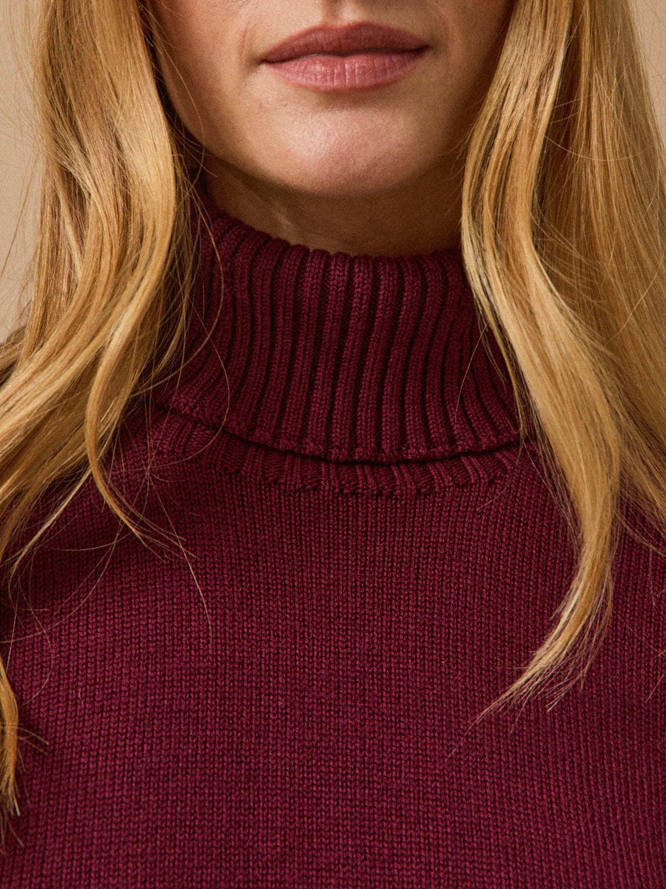 Pull col roulé femme laine mérinos - Cyrillus X les 3 Tricoteurs