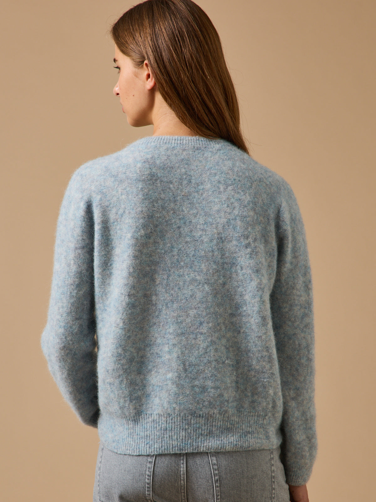 Pull femme alpaga et laine - Cyrillus X les 3 Tricoteurs