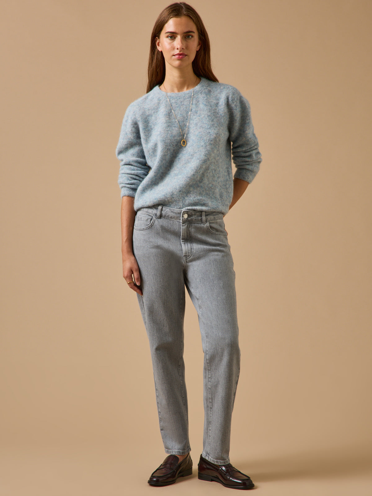 Pull femme alpaga et laine - Cyrillus X les 3 Tricoteurs