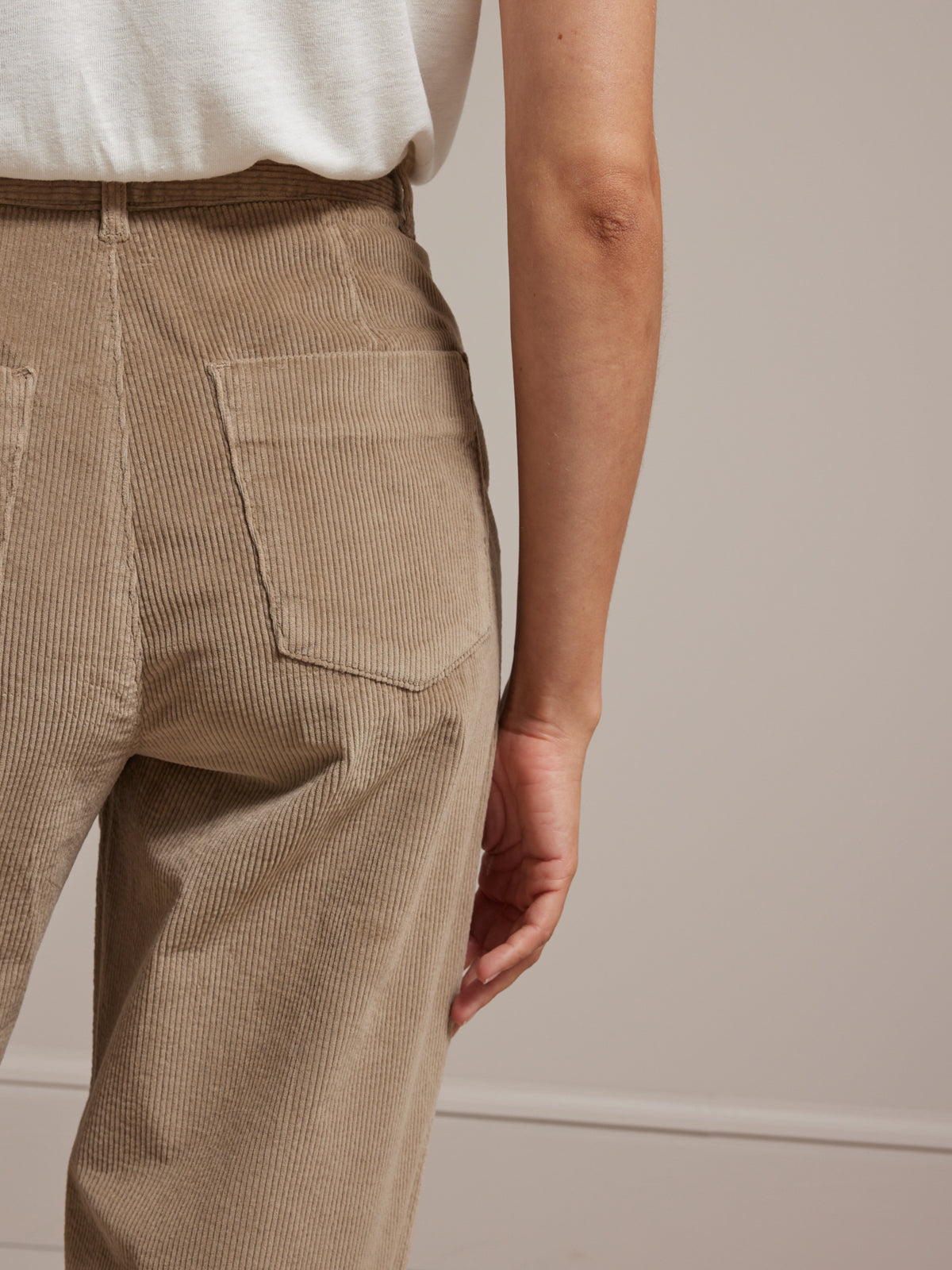 Pantalon velours Wide Leg femme Émilie