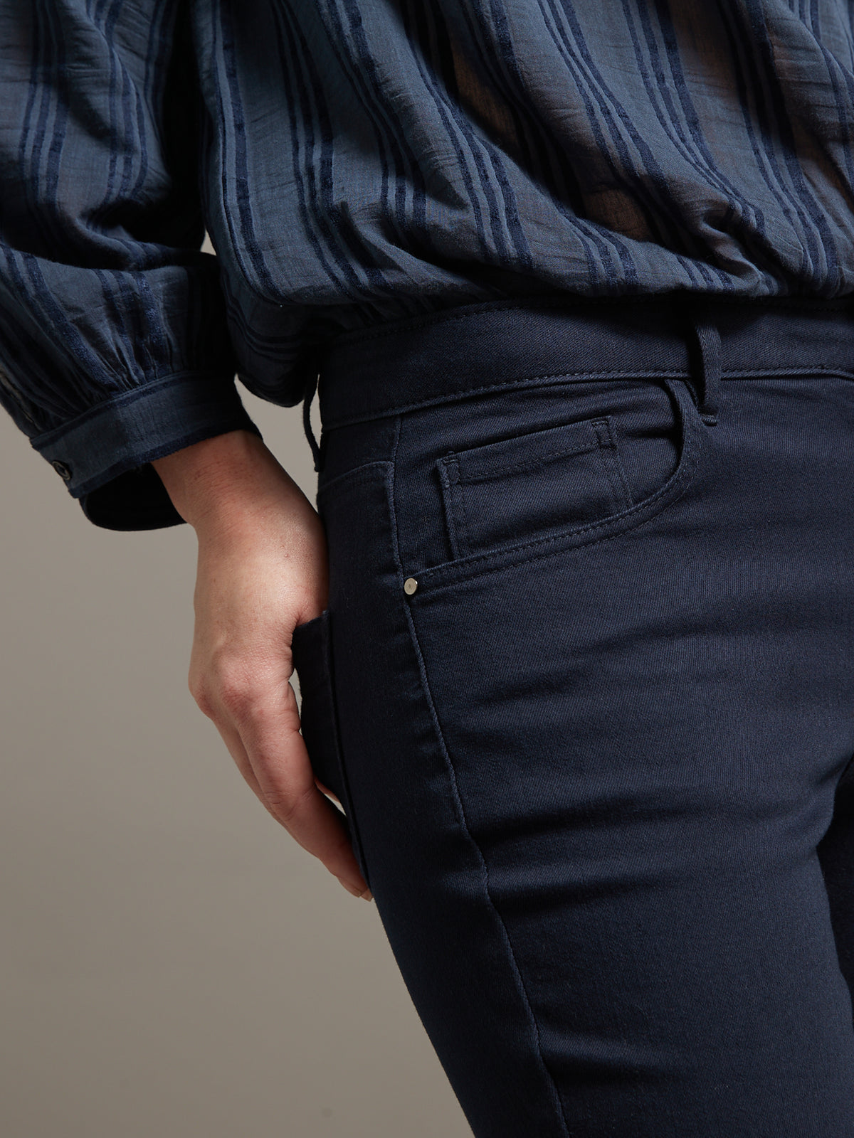 Jean slim super stretch femme Farah - Coton bio, délavage écoresponsable