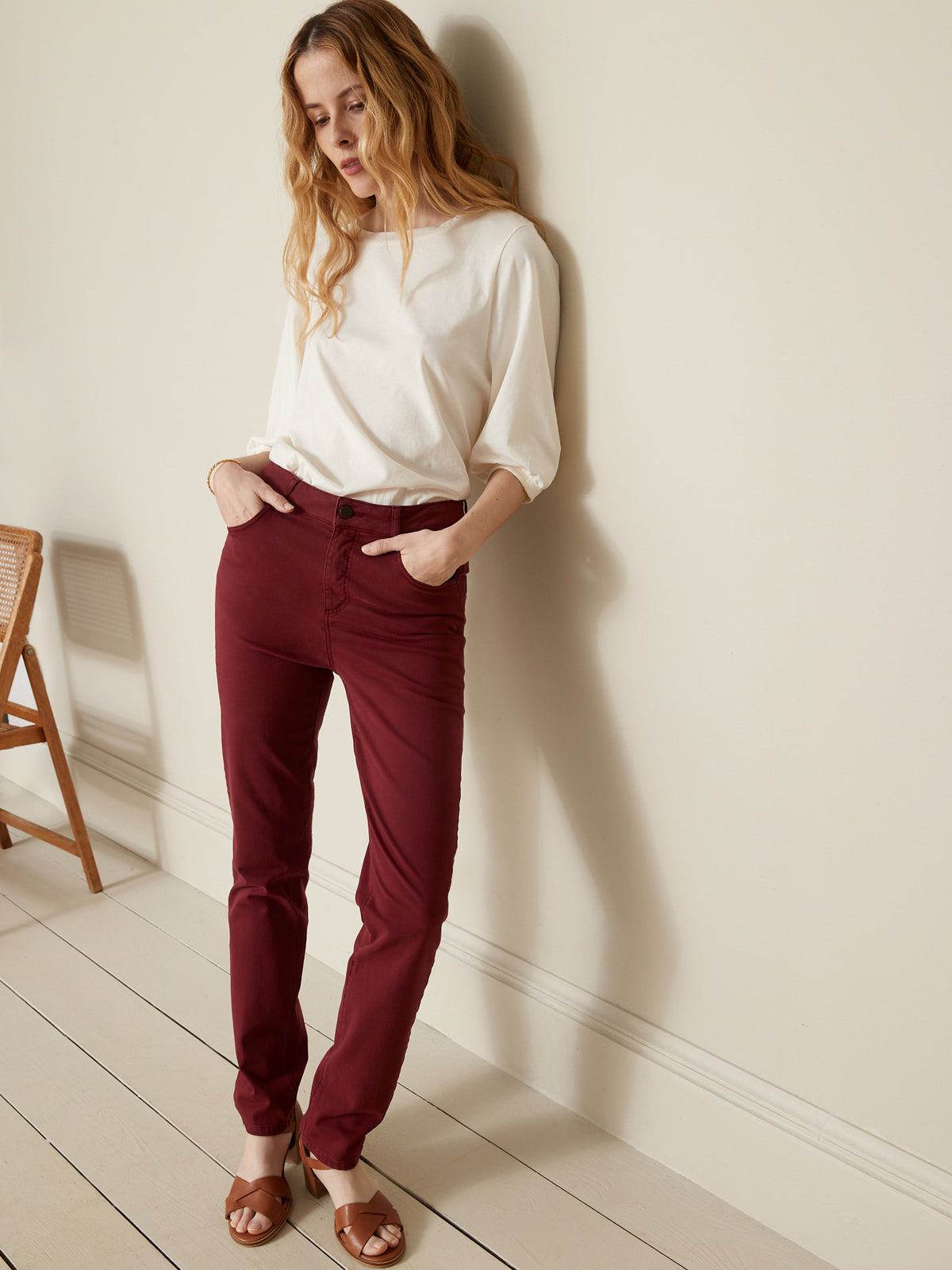 Damesjeans Mathilde, slim fit