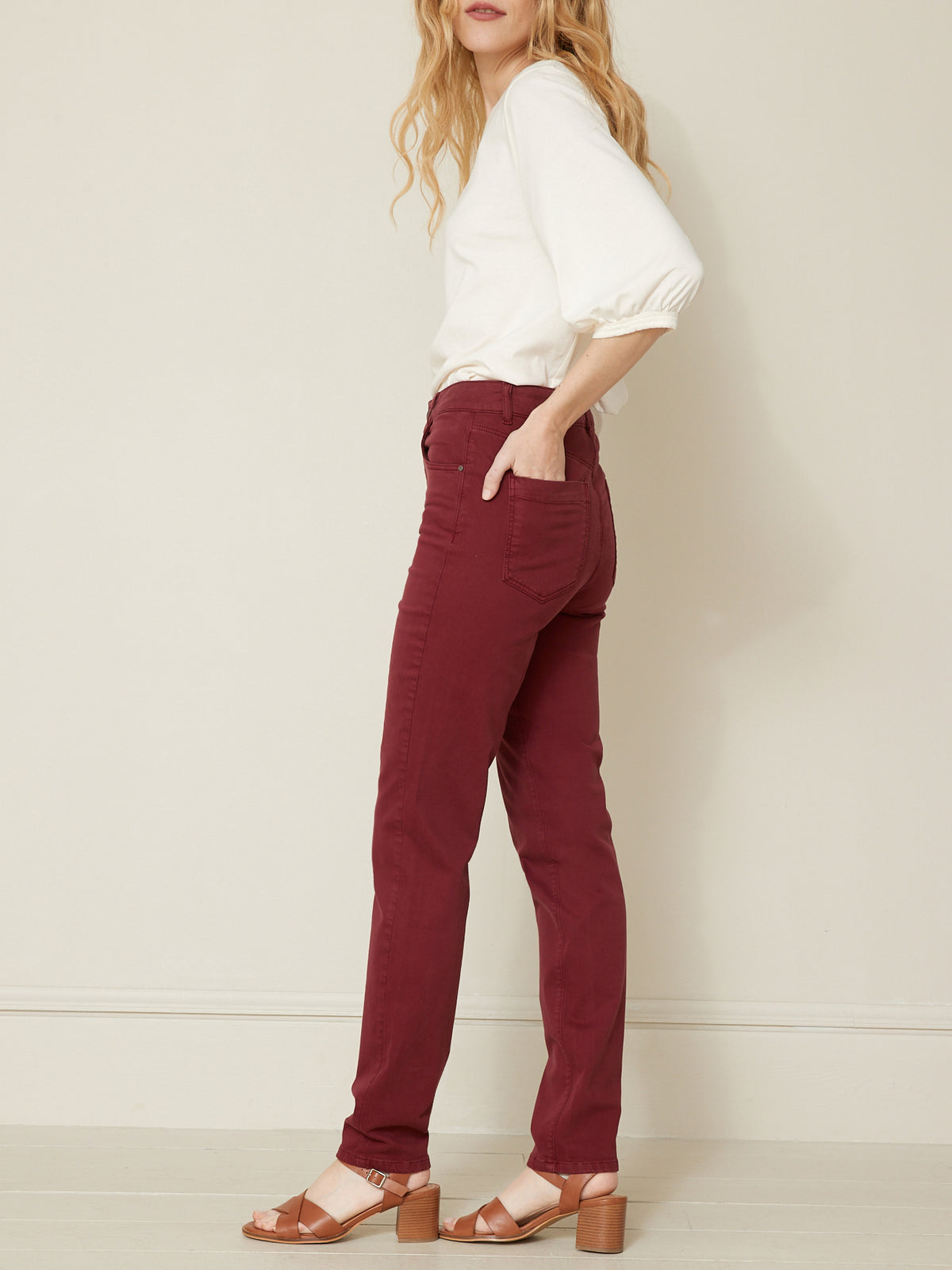 Damesjeans Mathilde, slim fit