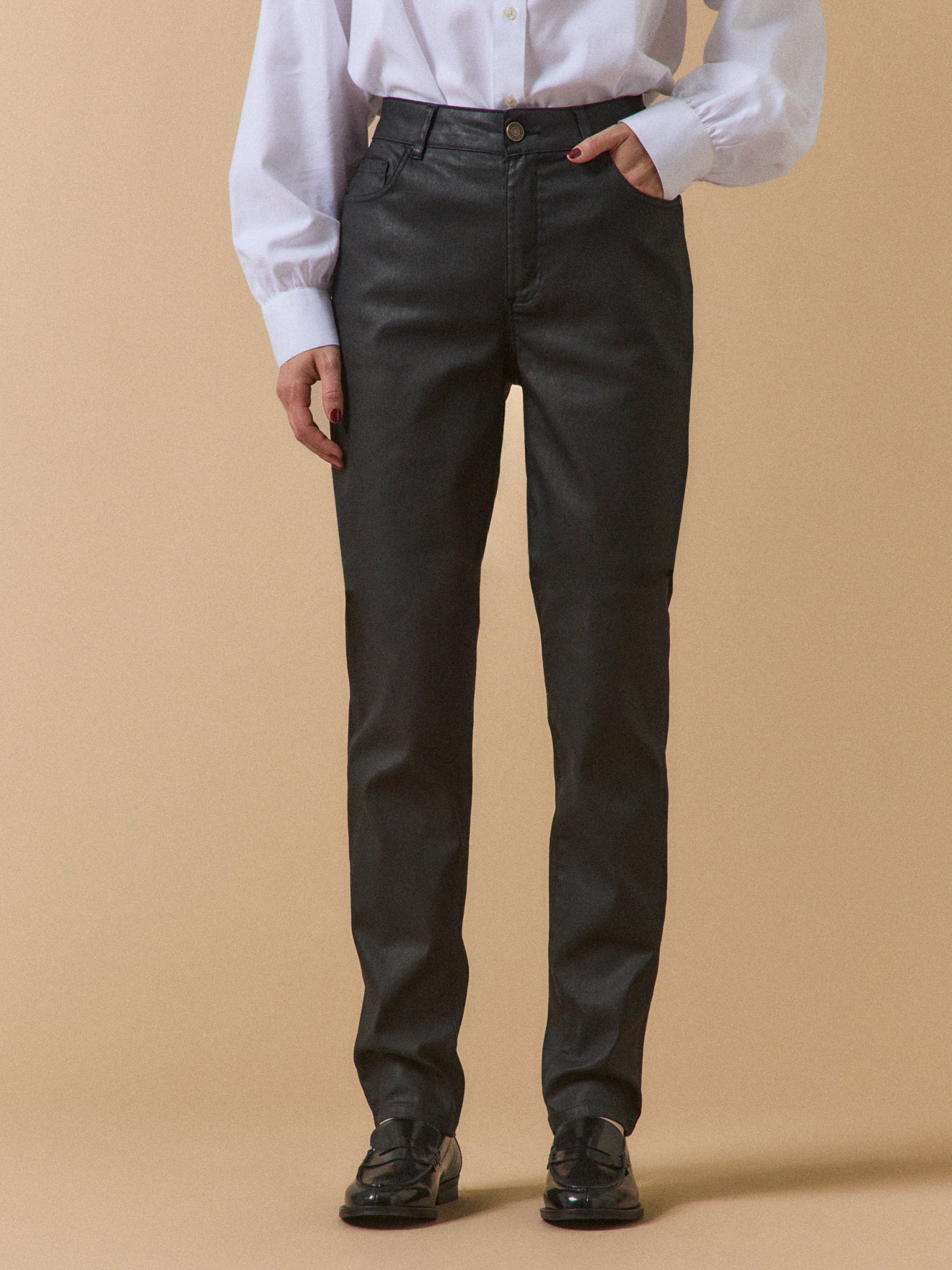 Gecoate slim fit damesjeans Mathilde