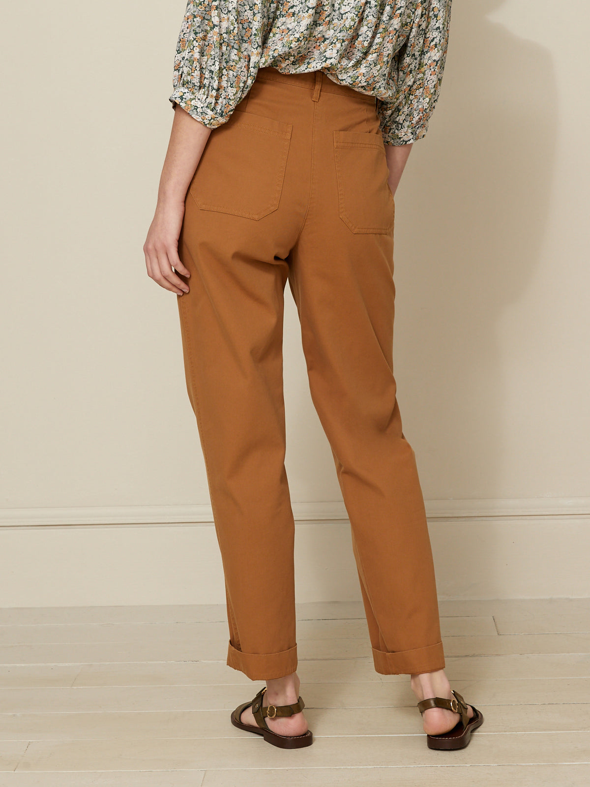Damescargobroek Blanche - katoenen twill