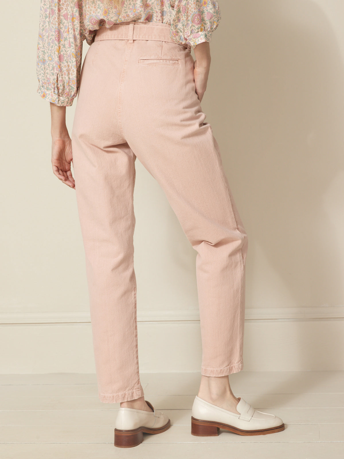 Damesjeans Anaïs, carrot fit - biokatoen, ecologische wassing