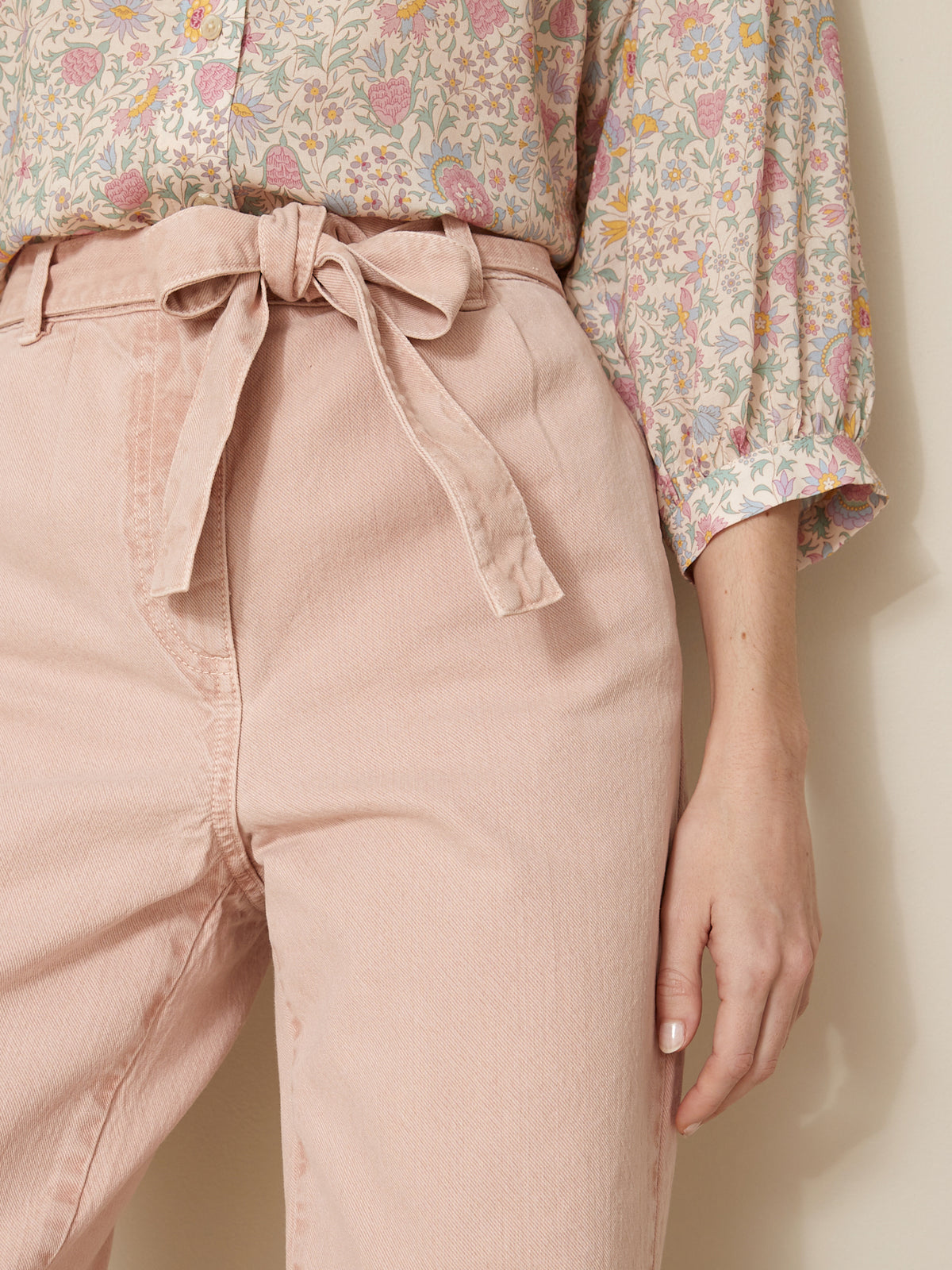Damesjeans Anaïs, carrot fit - biokatoen, ecologische wassing
