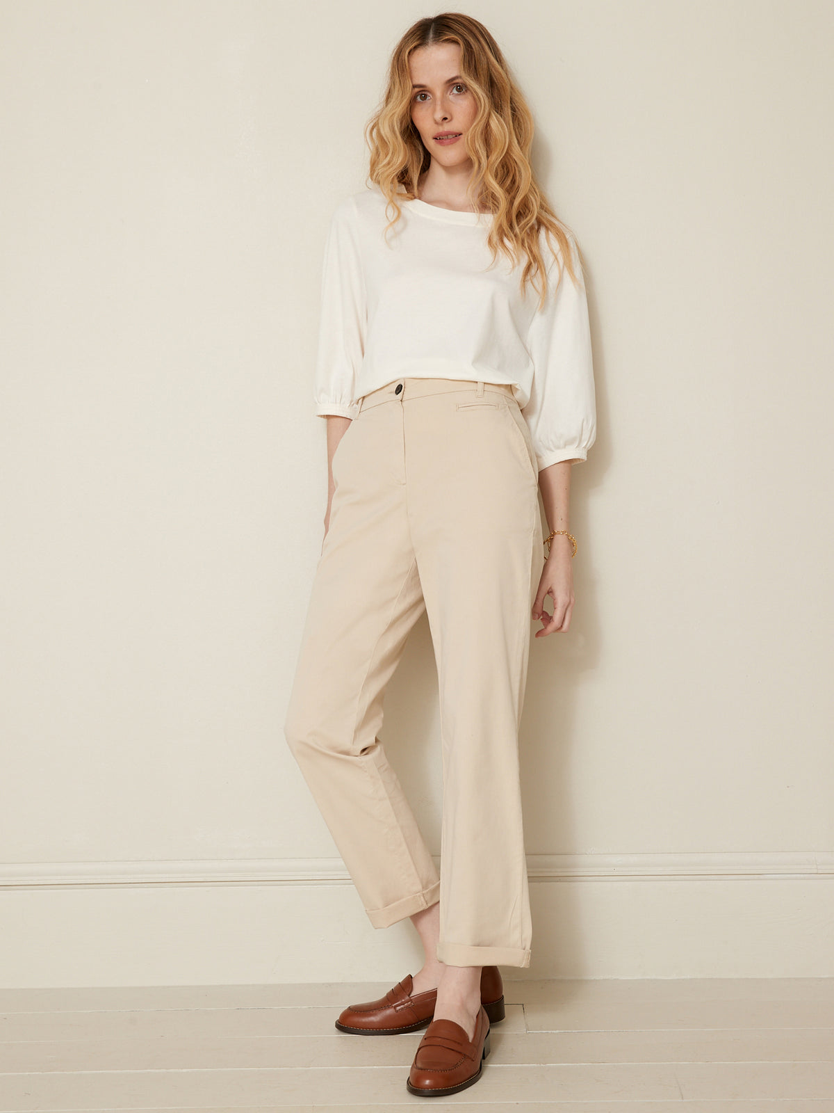 Pantalon chino femme Jade