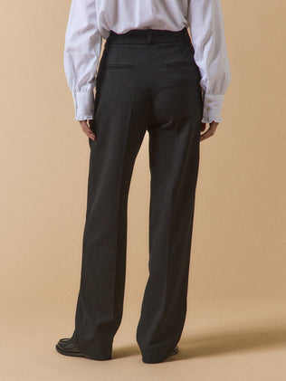Pantalon droit tailleur femme Alma
