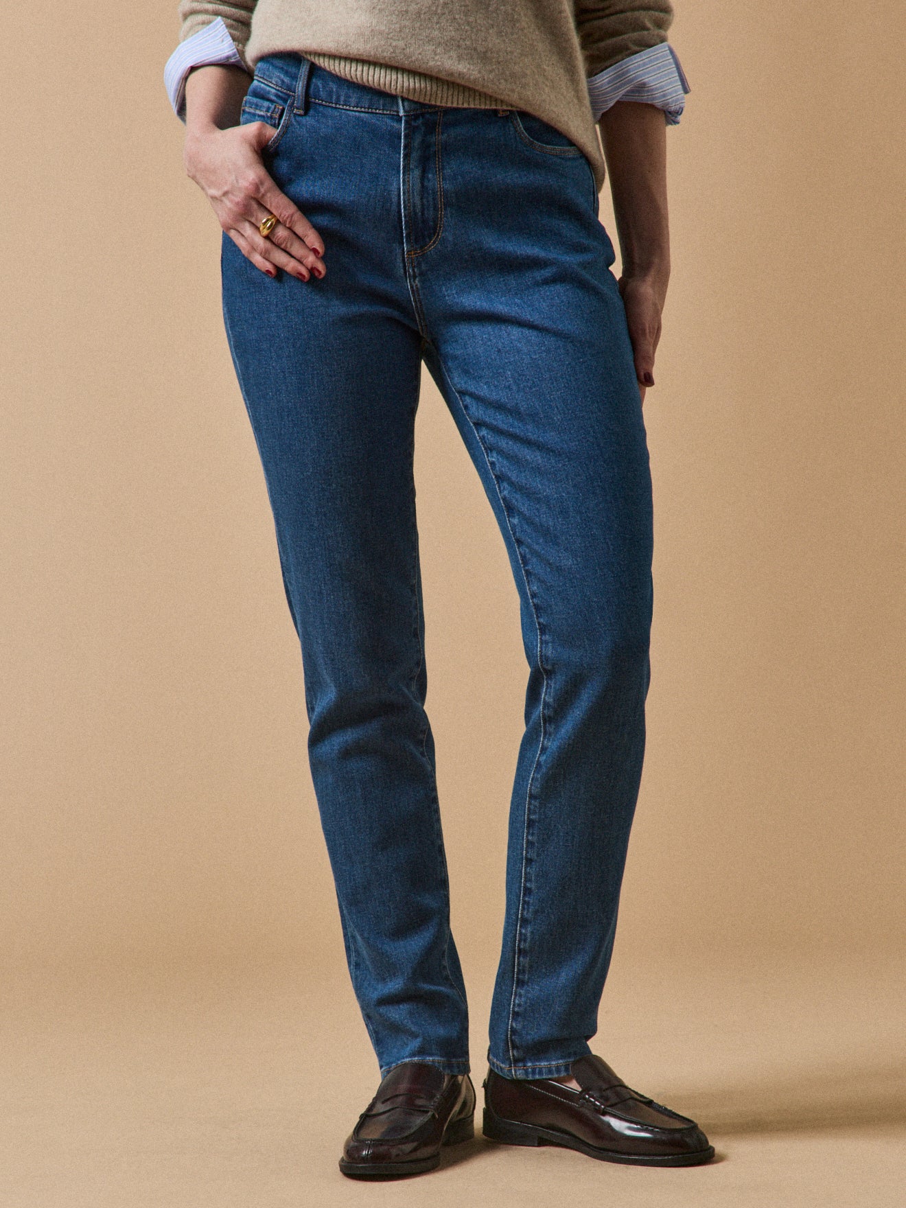 Jean slim femme Aurélie coton biologique