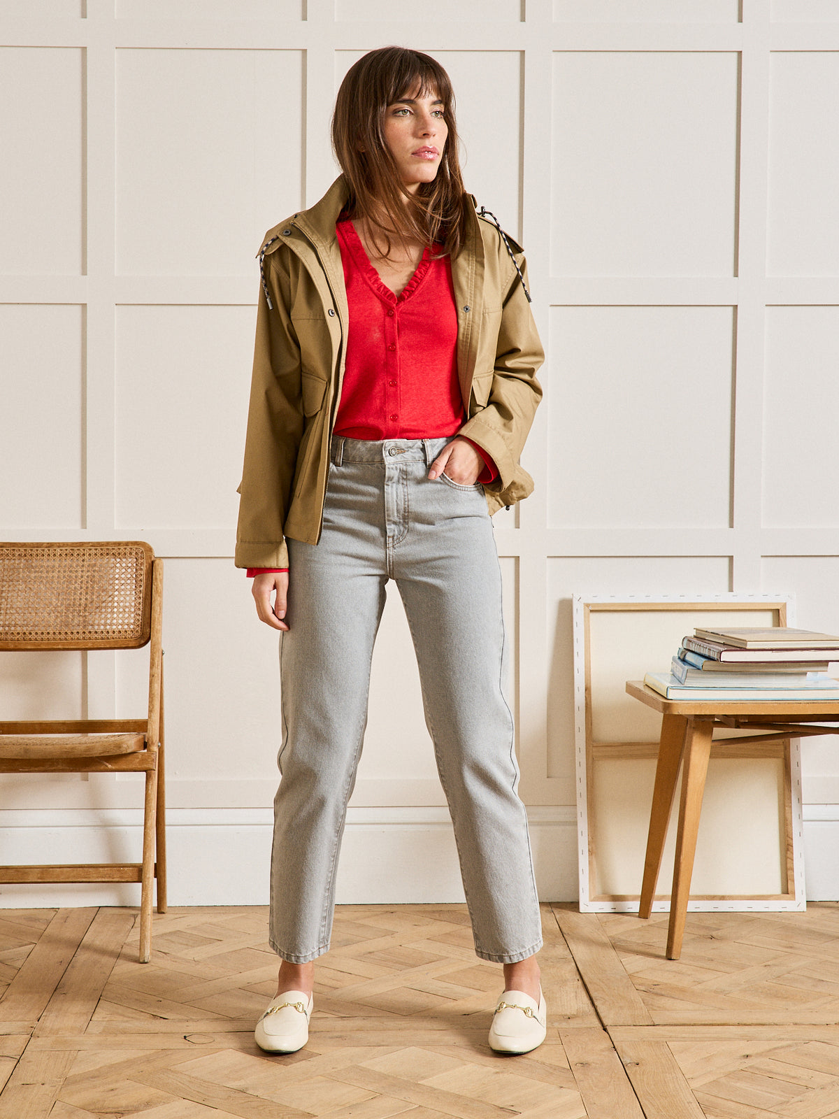 Jean mom femme Claire coton biologique